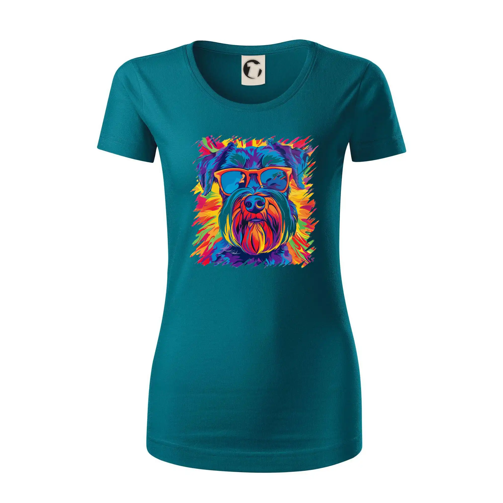 Knírač barevný styl 70s