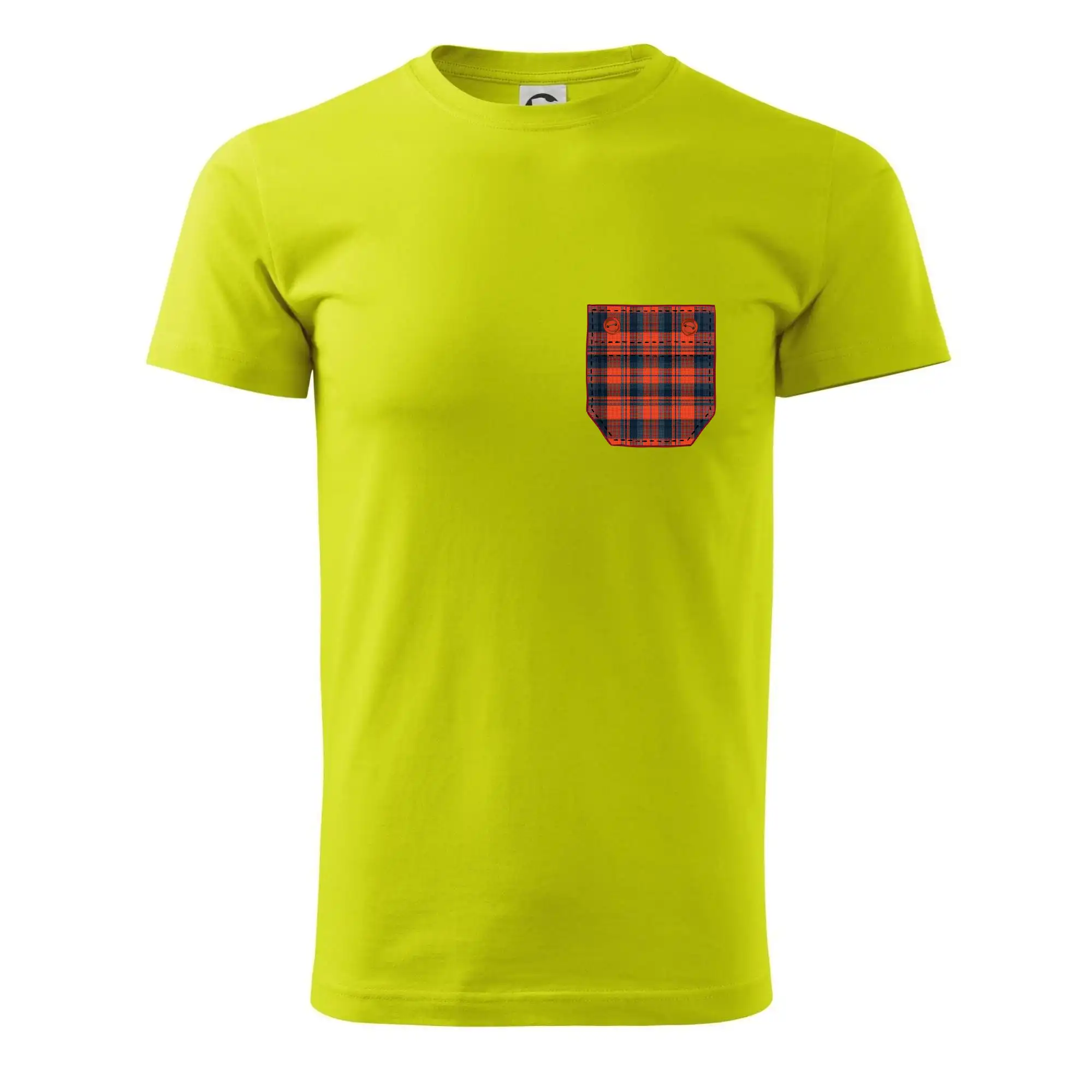 Flanelové triko červené