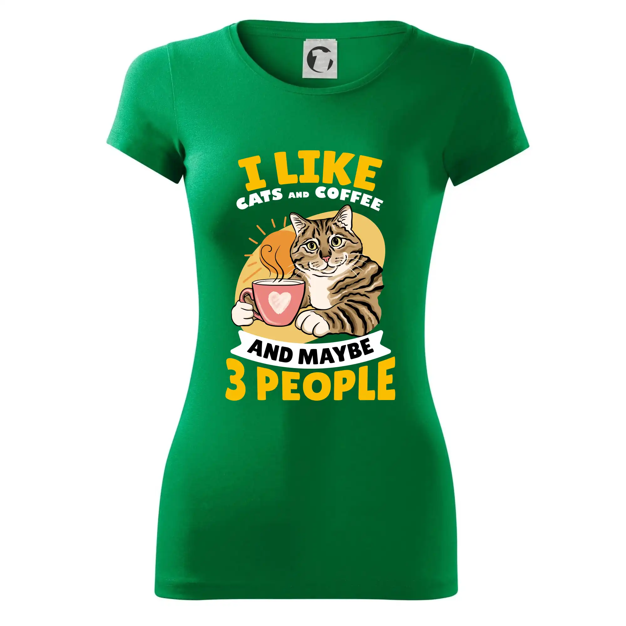I like cats and coffee and maybe 3 people