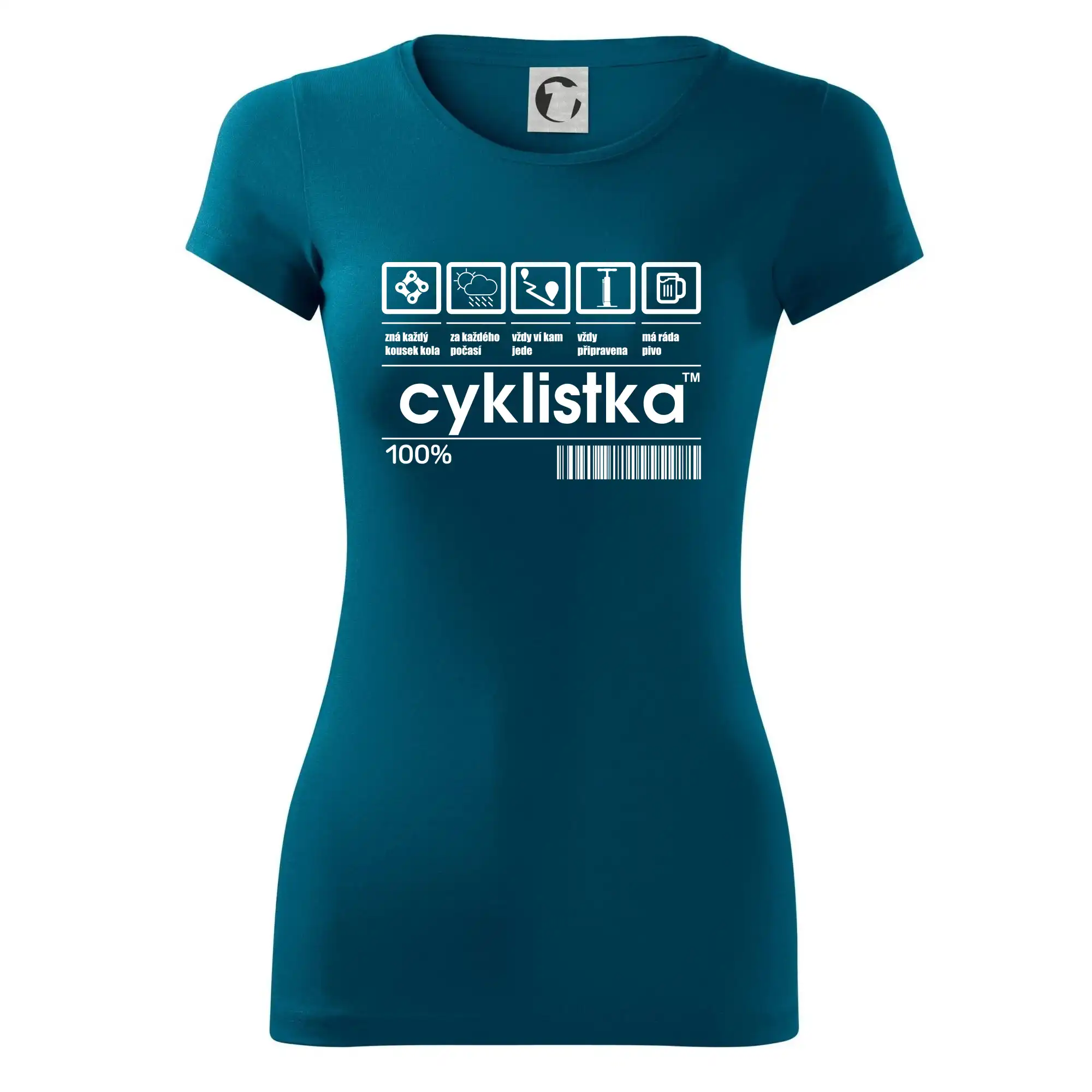 Čárový kód - Cyklistka