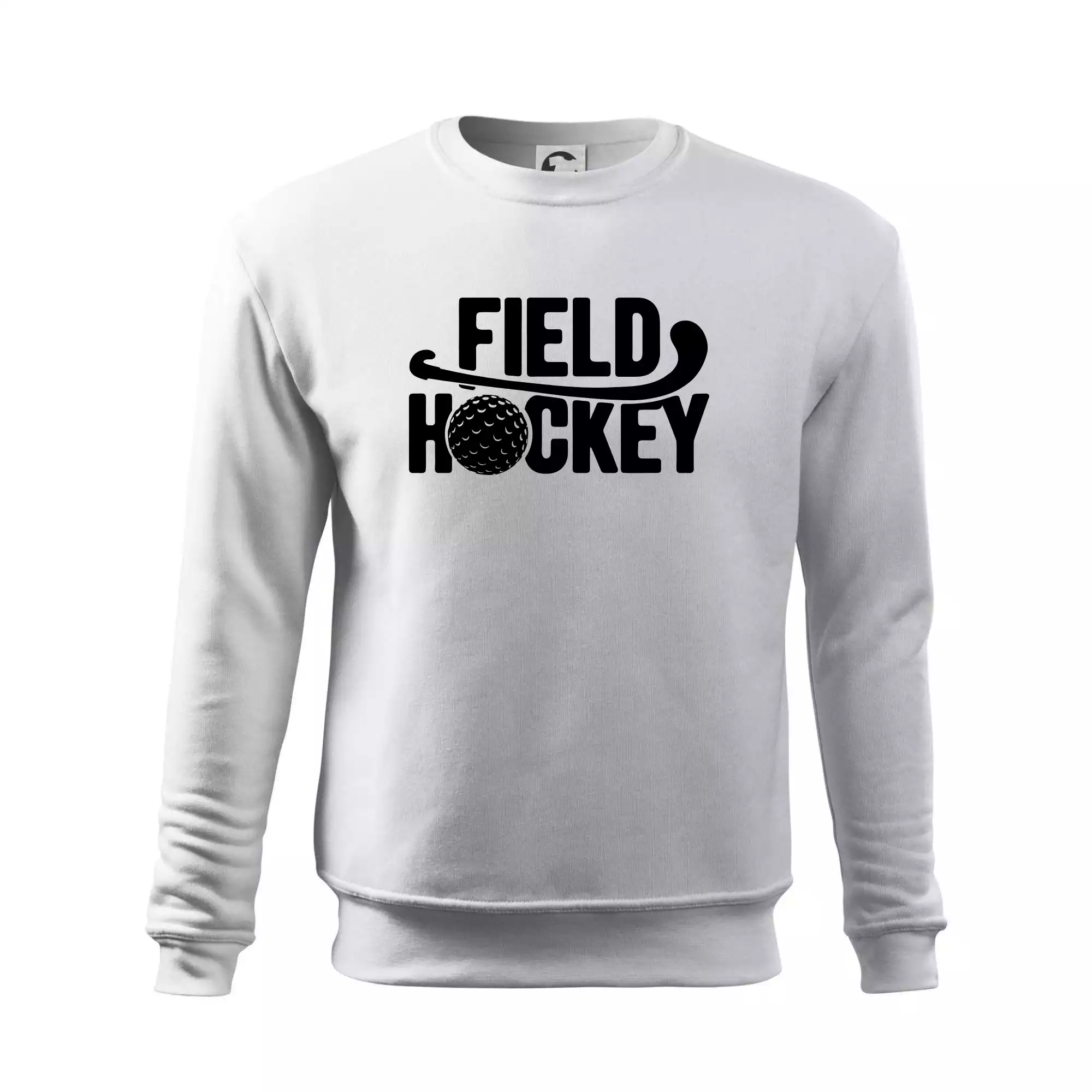 Field hockey míček a nápis