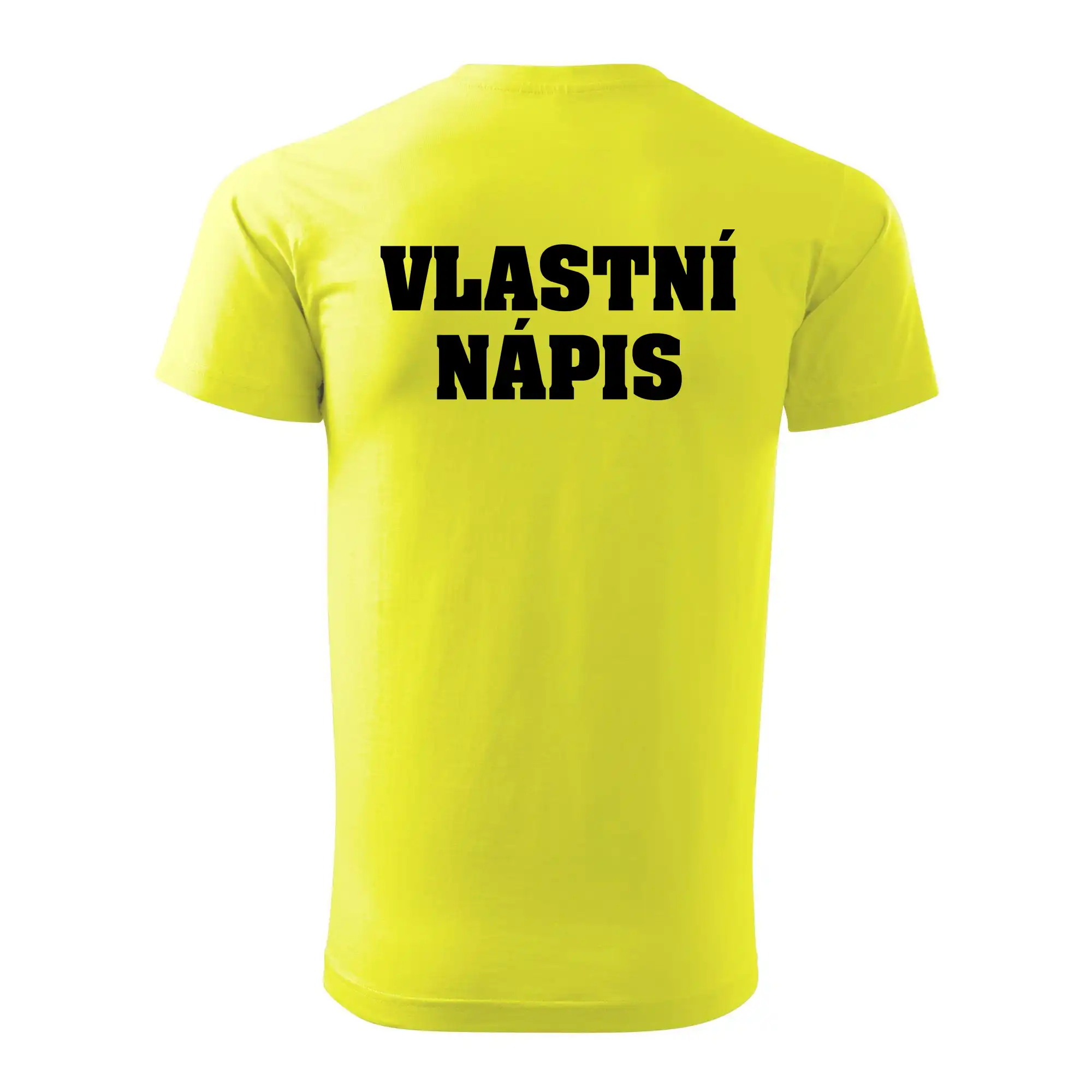 Hvězda života - vlastní nápis vpředu a vzadu