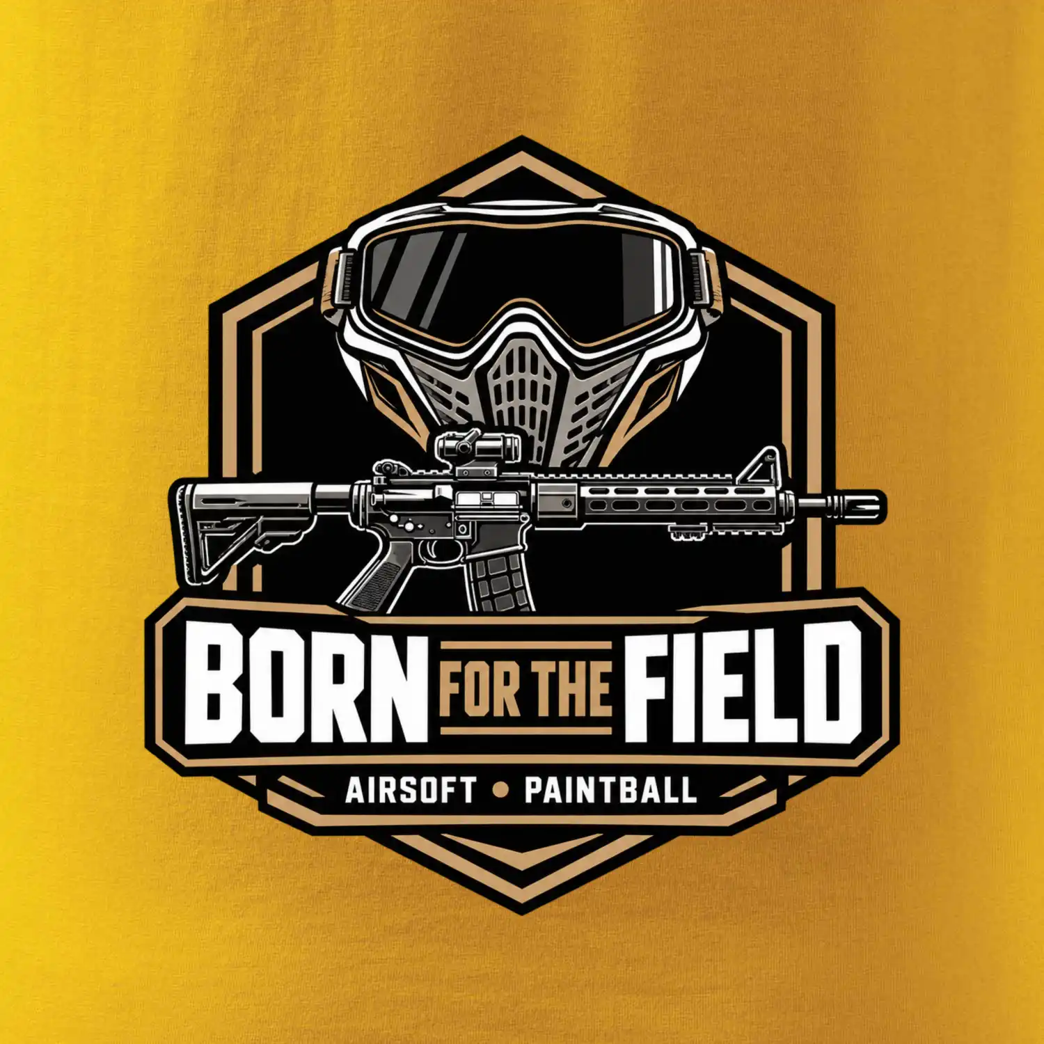 Zrozen pro hřiště born for the field airsoft