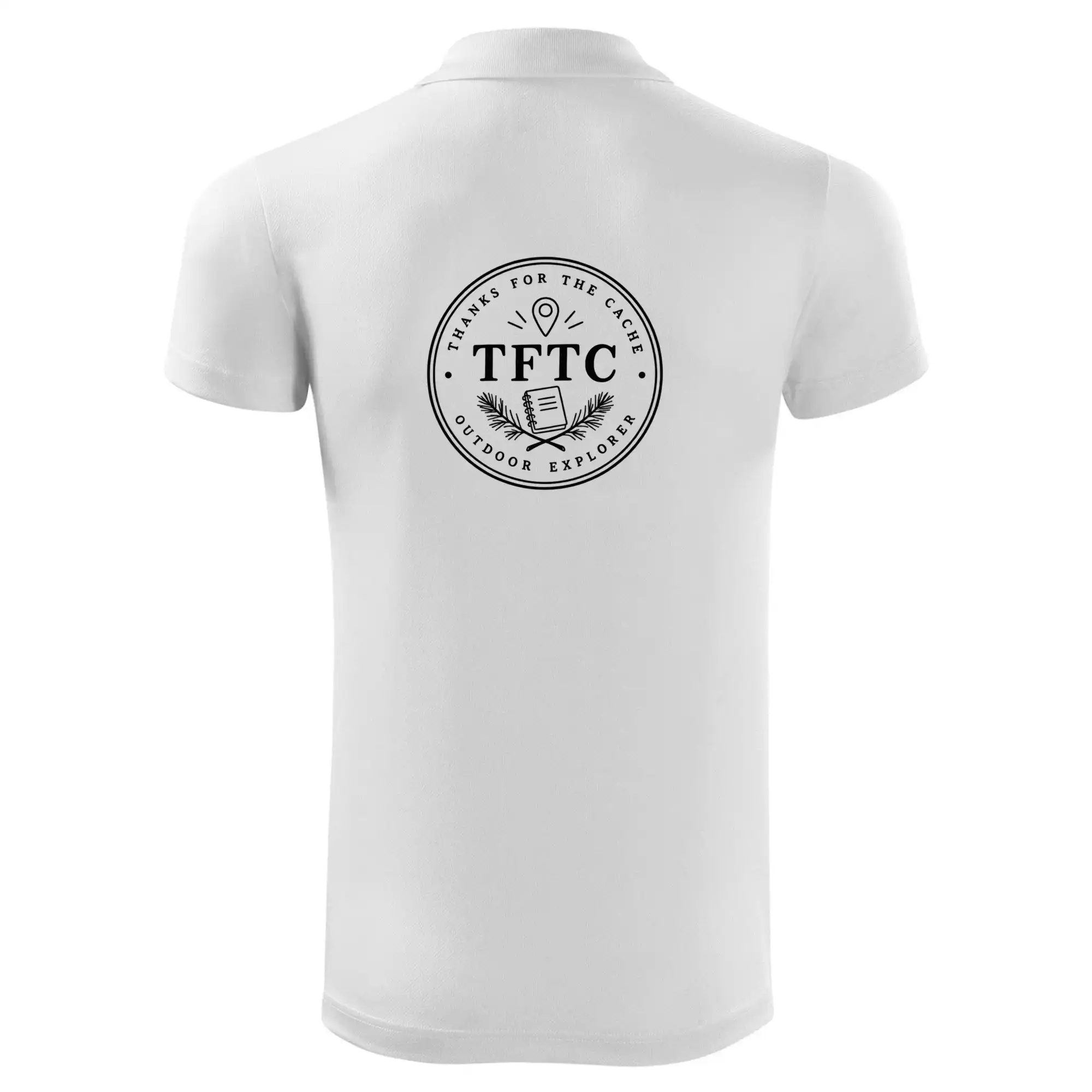 TFTC minimalistický turistický odznak