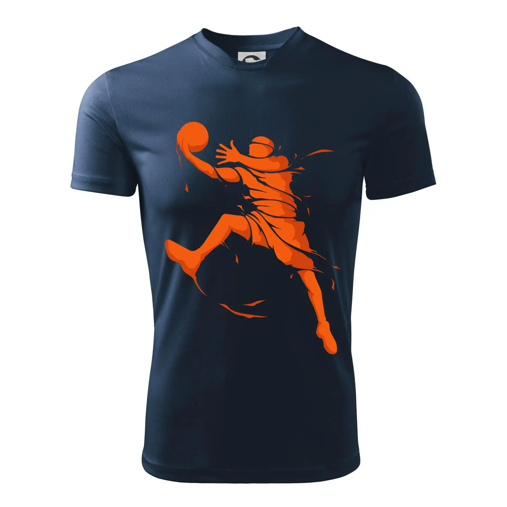 Basketball player splash