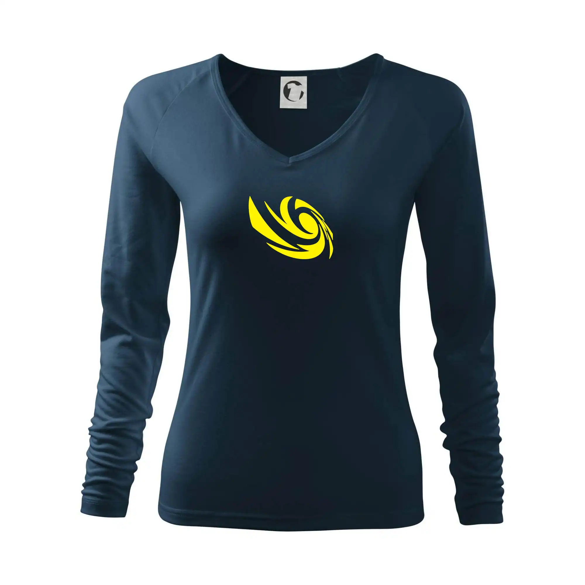 Vortex logo samostatné - žluté