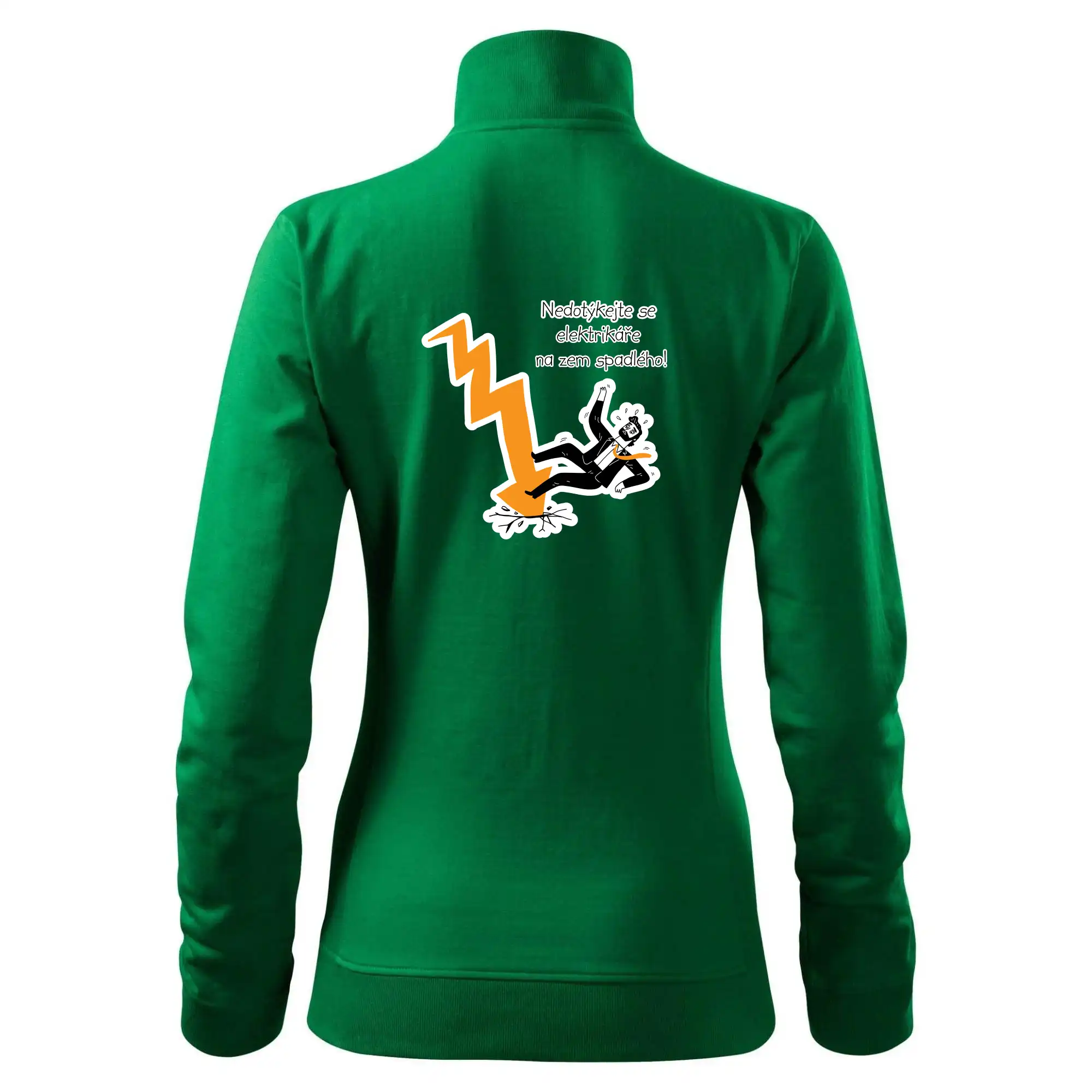 Nedotýkejte se elektrikáře na zem spadlého