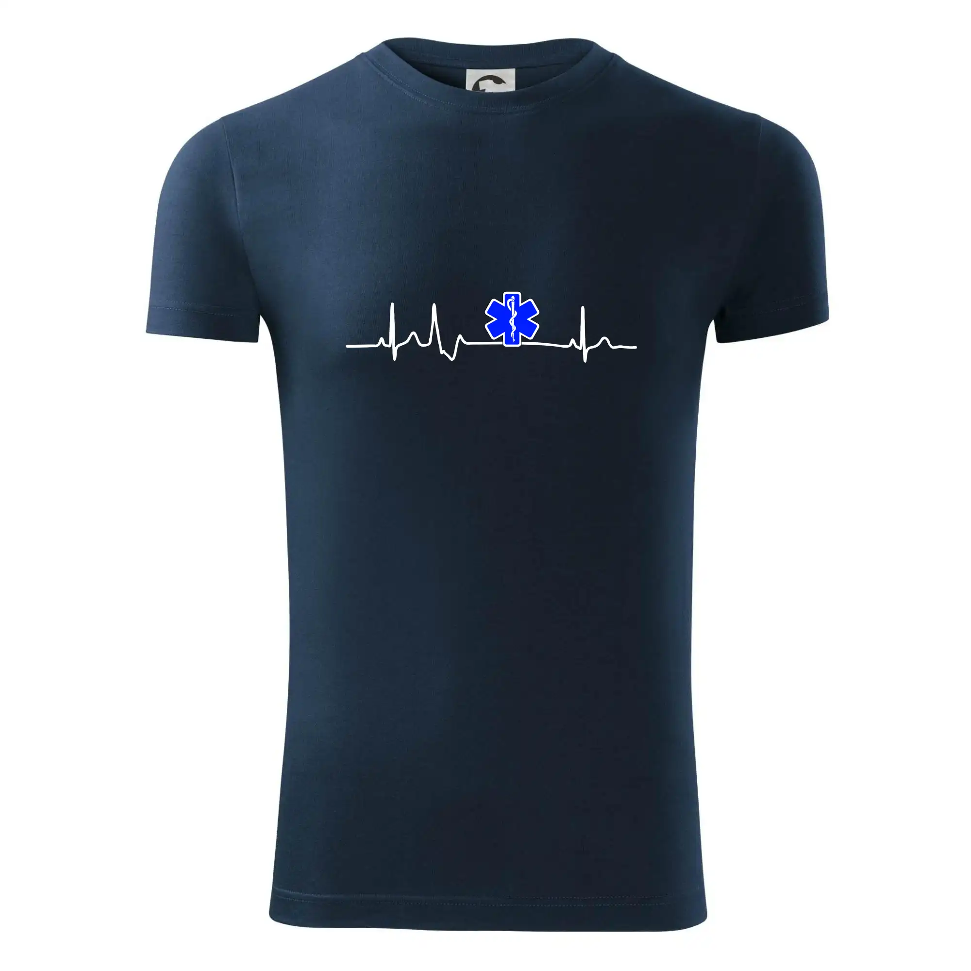 EKG rescue modrá hvězda