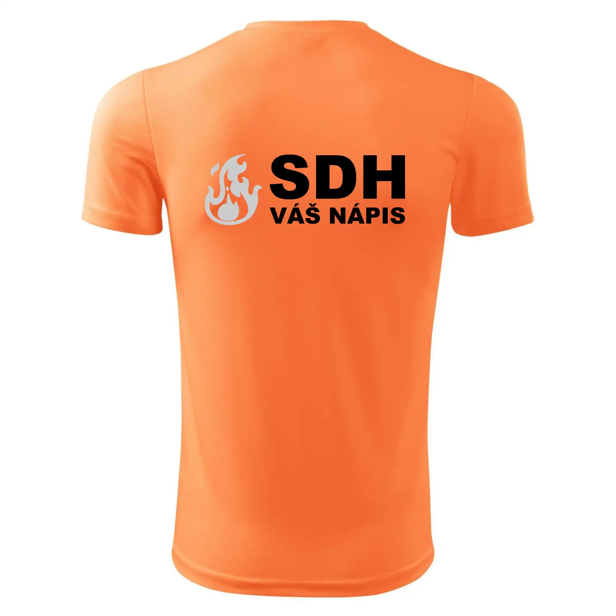 SDH REFLEXNÍ nápis (oheň, firesport, název sboru - vlastní nápis)