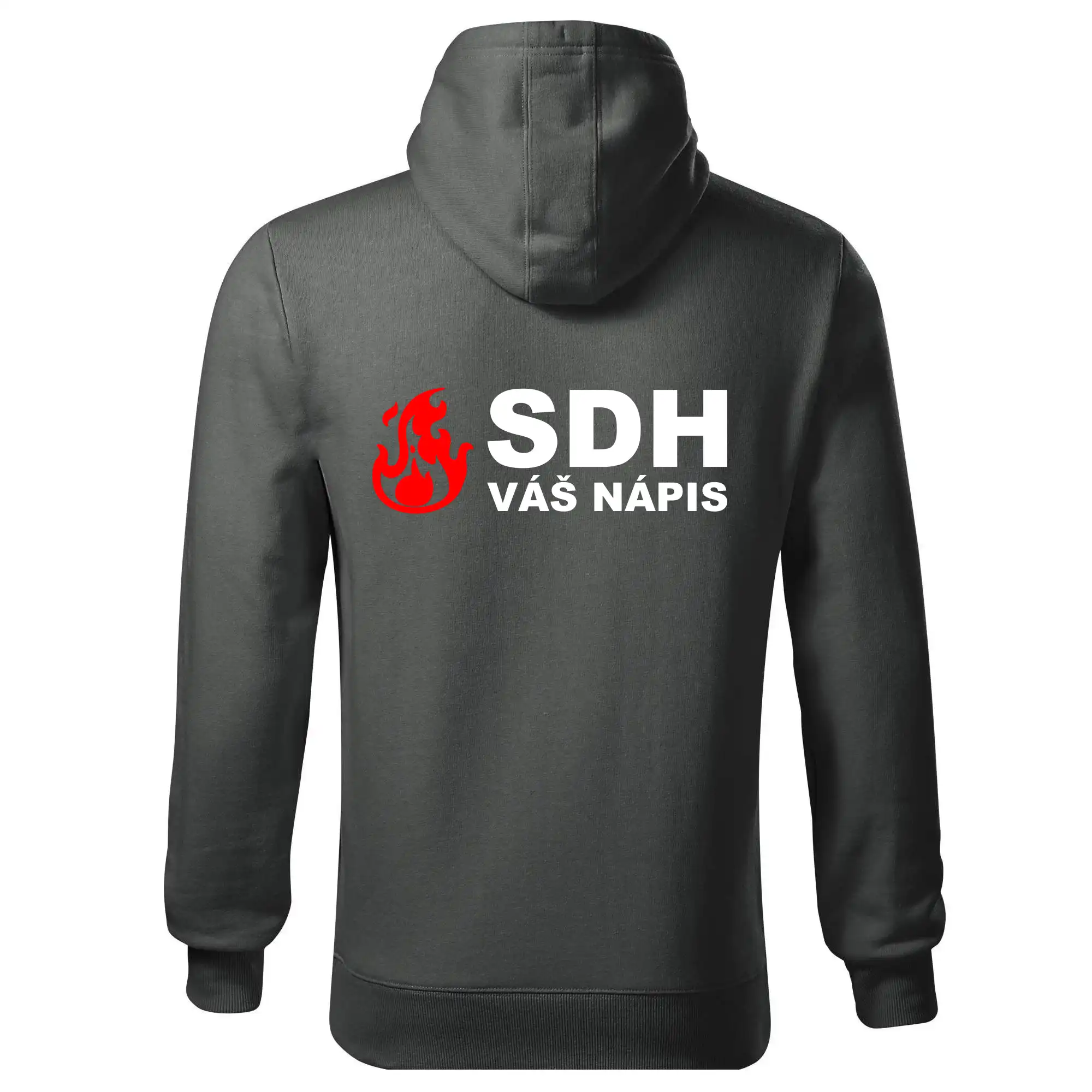 SDH nápis (oheň, firesport, název sboru - vlastní nápis)