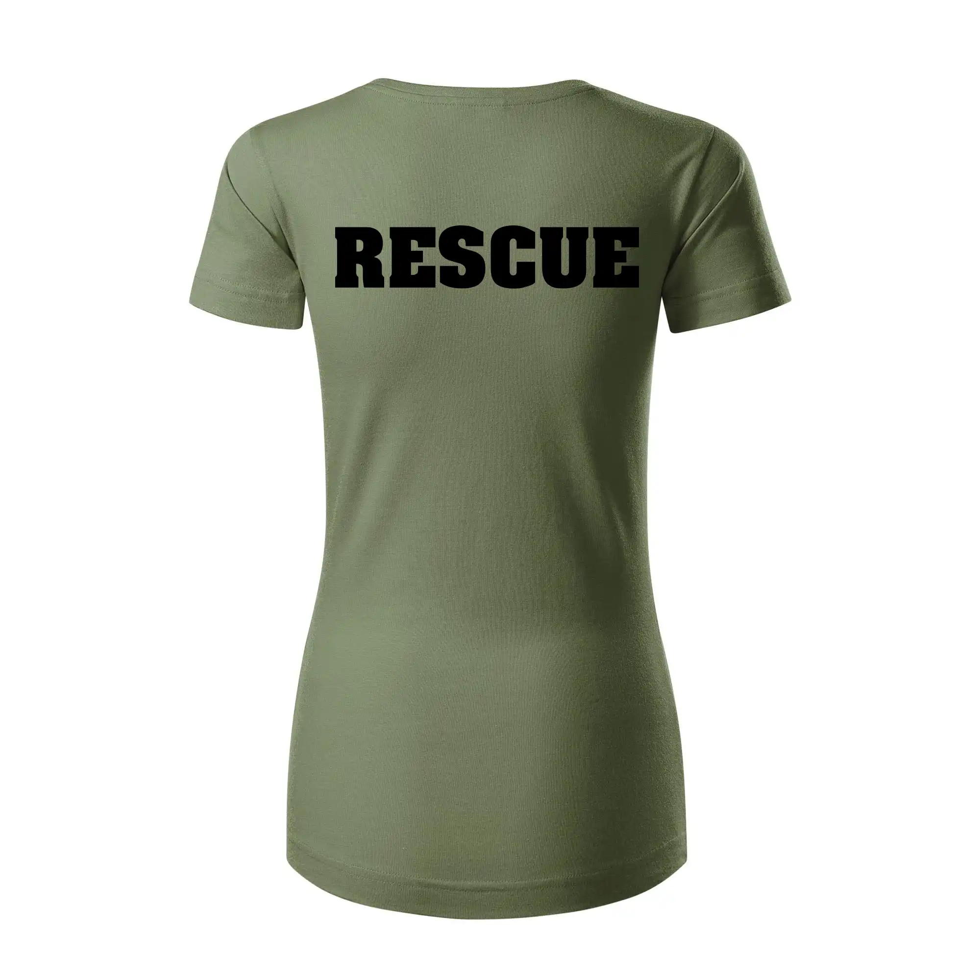 Rescue - Hvězda na prsu +  nápis na zádech