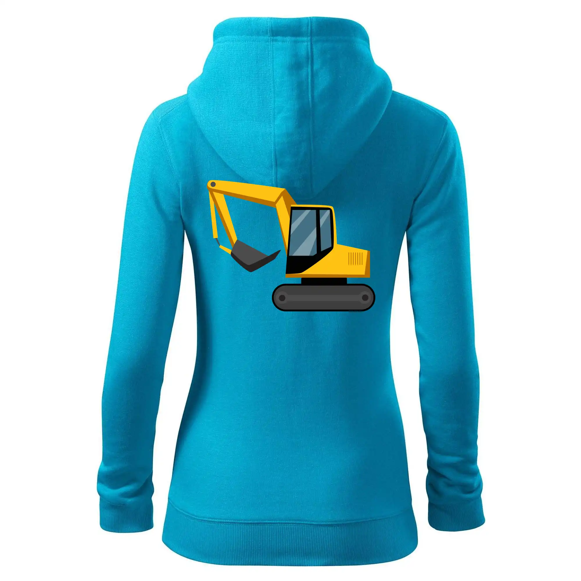 Bagr bez nápisu  z boku
