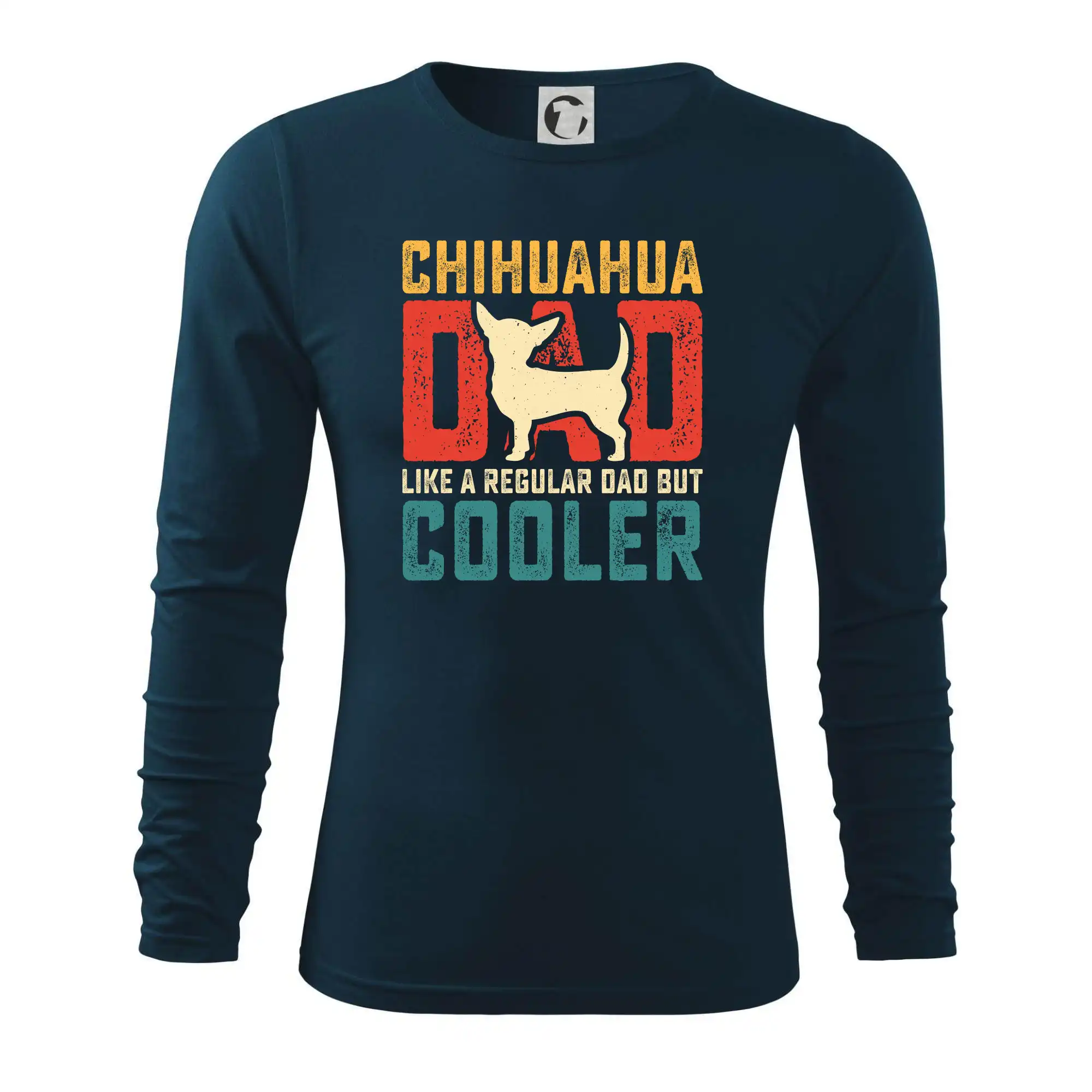 Chihuahua dad like a regular dad