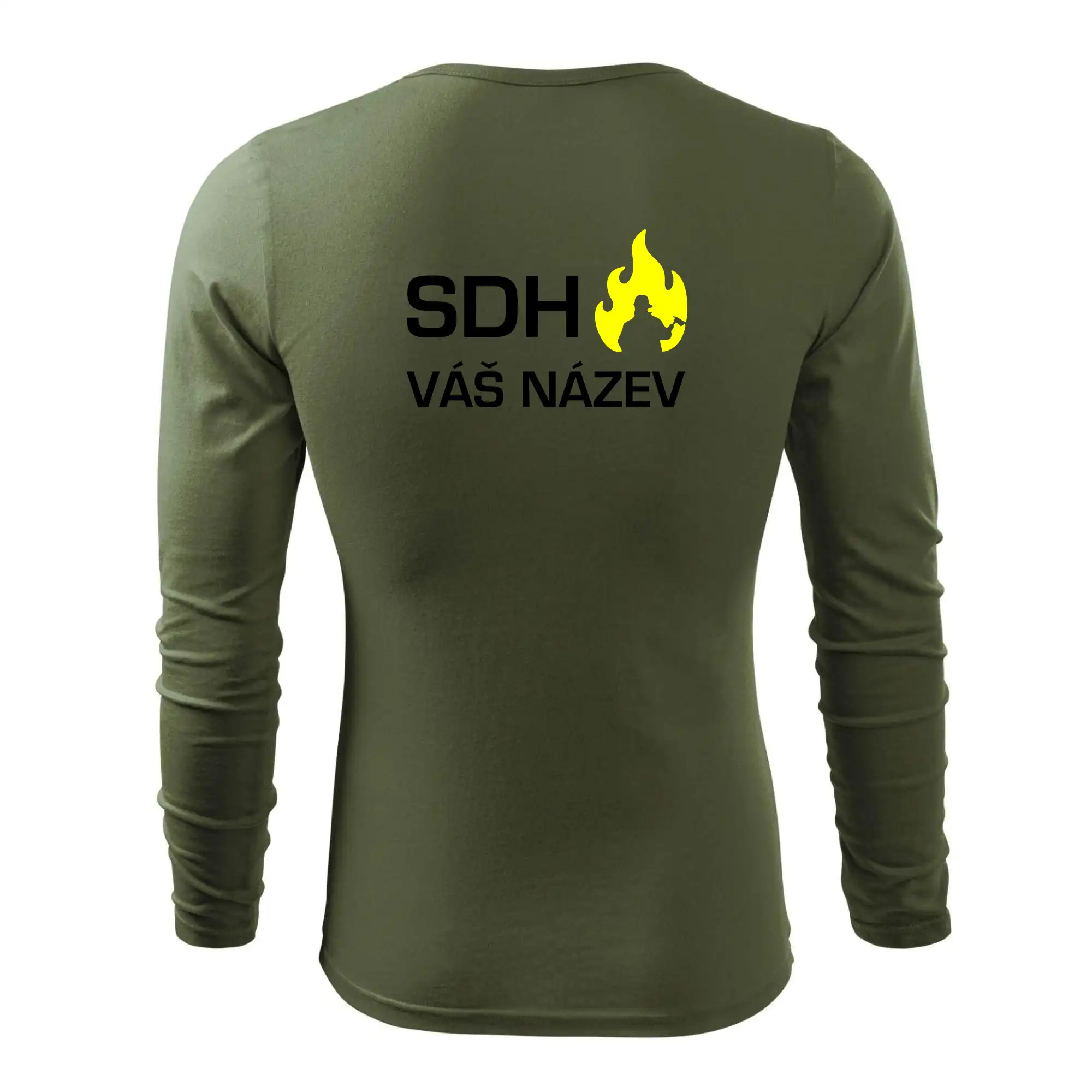 SDH Váš název - FLUO + Reflexní potisk