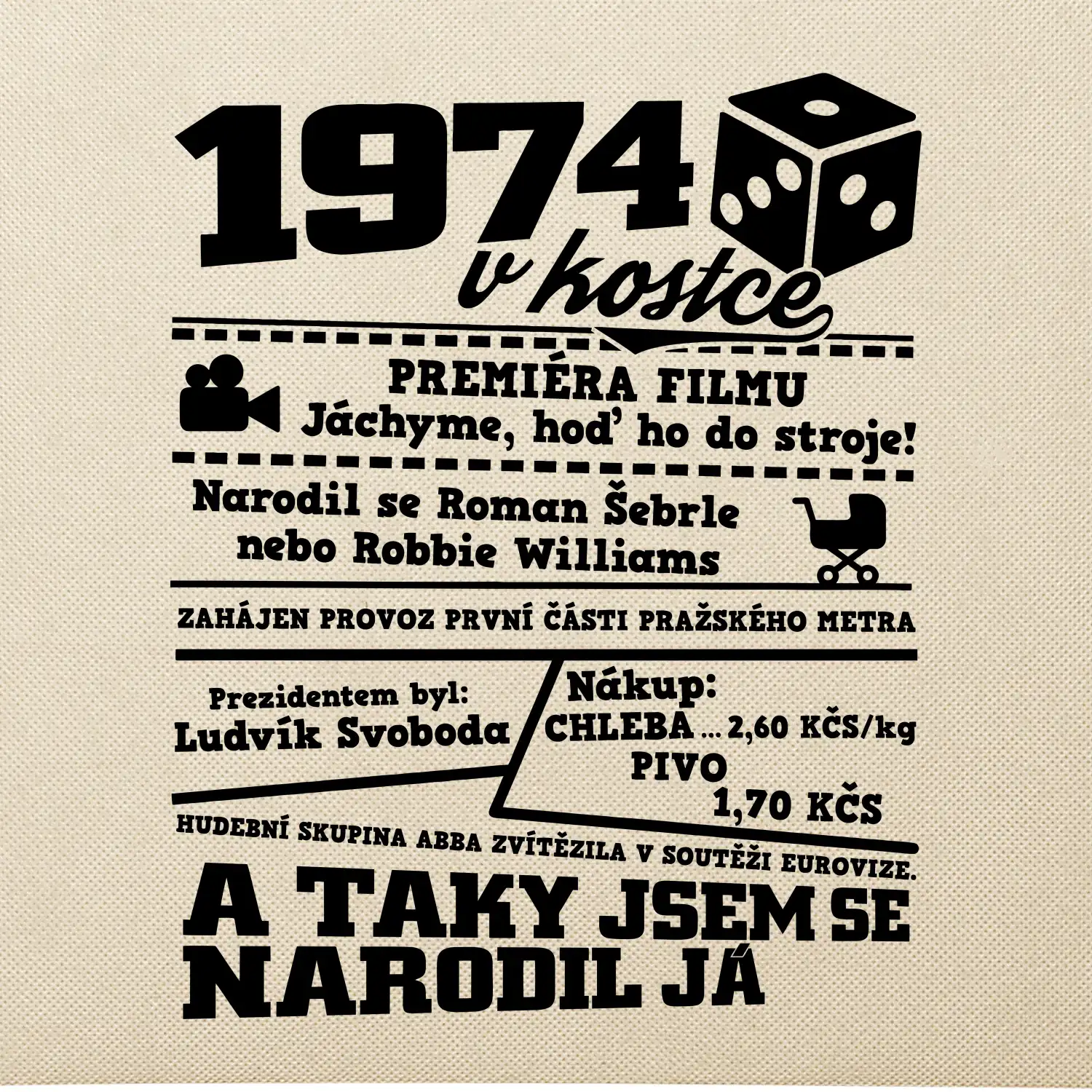 1974 v kostce