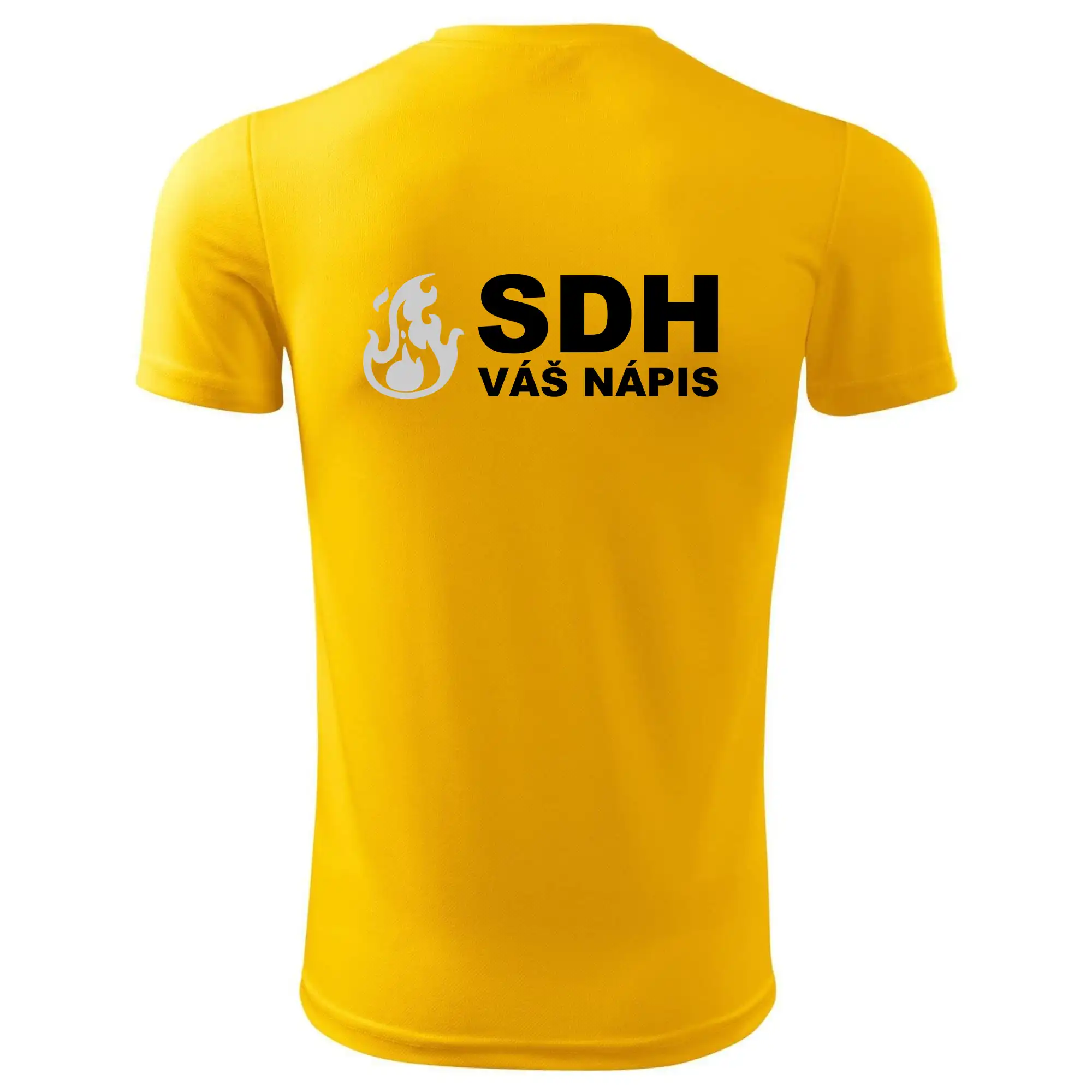 SDH REFLEXNÍ nápis (oheň, firesport, název sboru - vlastní nápis)