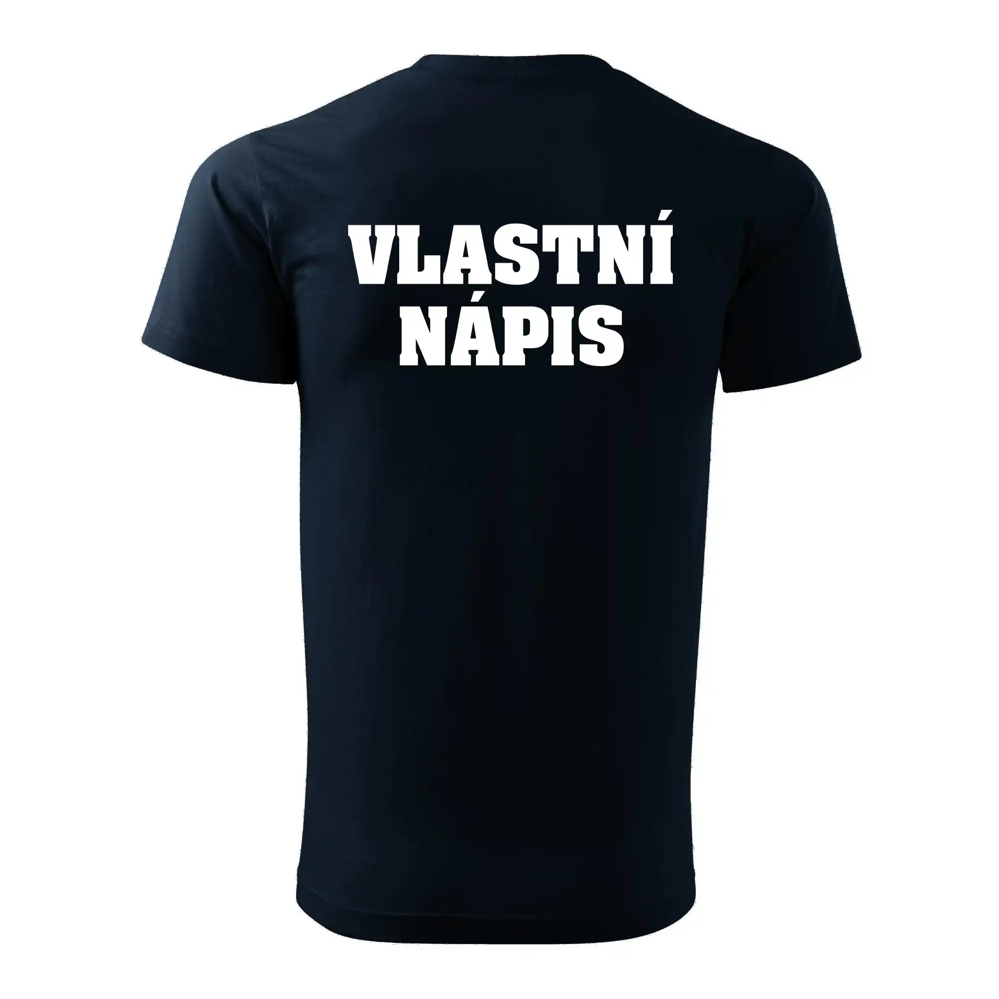 Hvězda života - vlastní nápis vpředu a vzadu