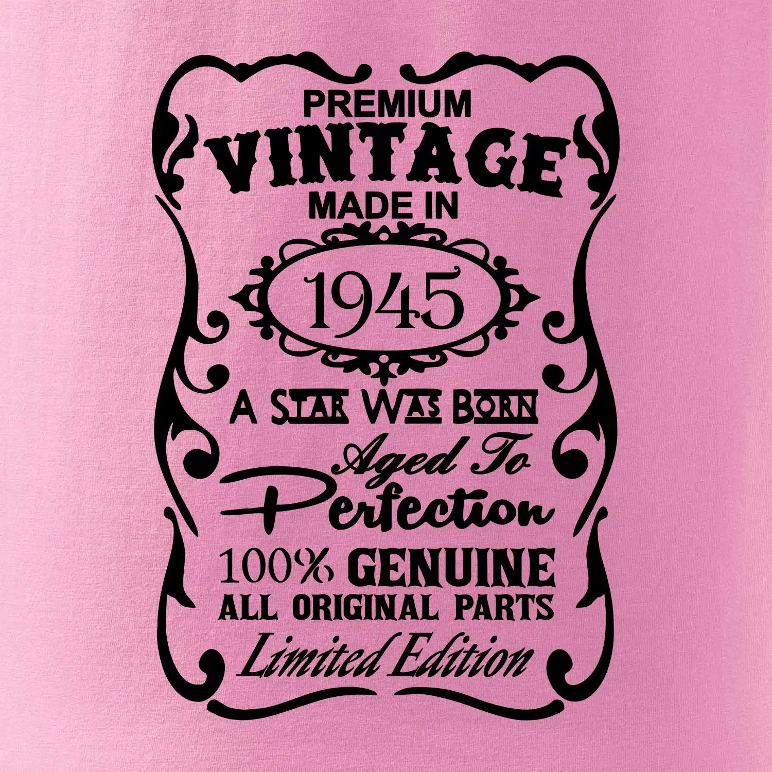 Vintage Etiketa - 1945