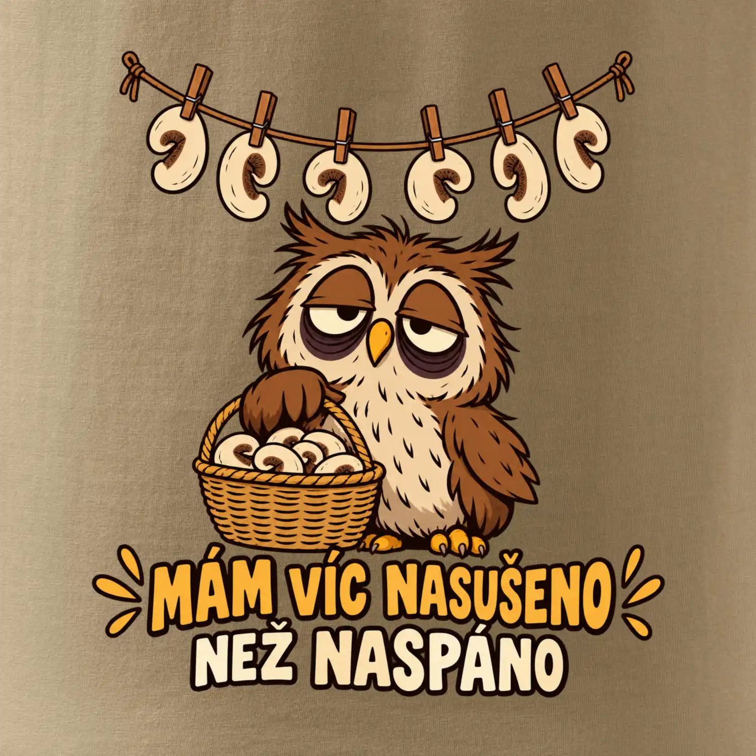 Mám víc nasušeno než naspáno
