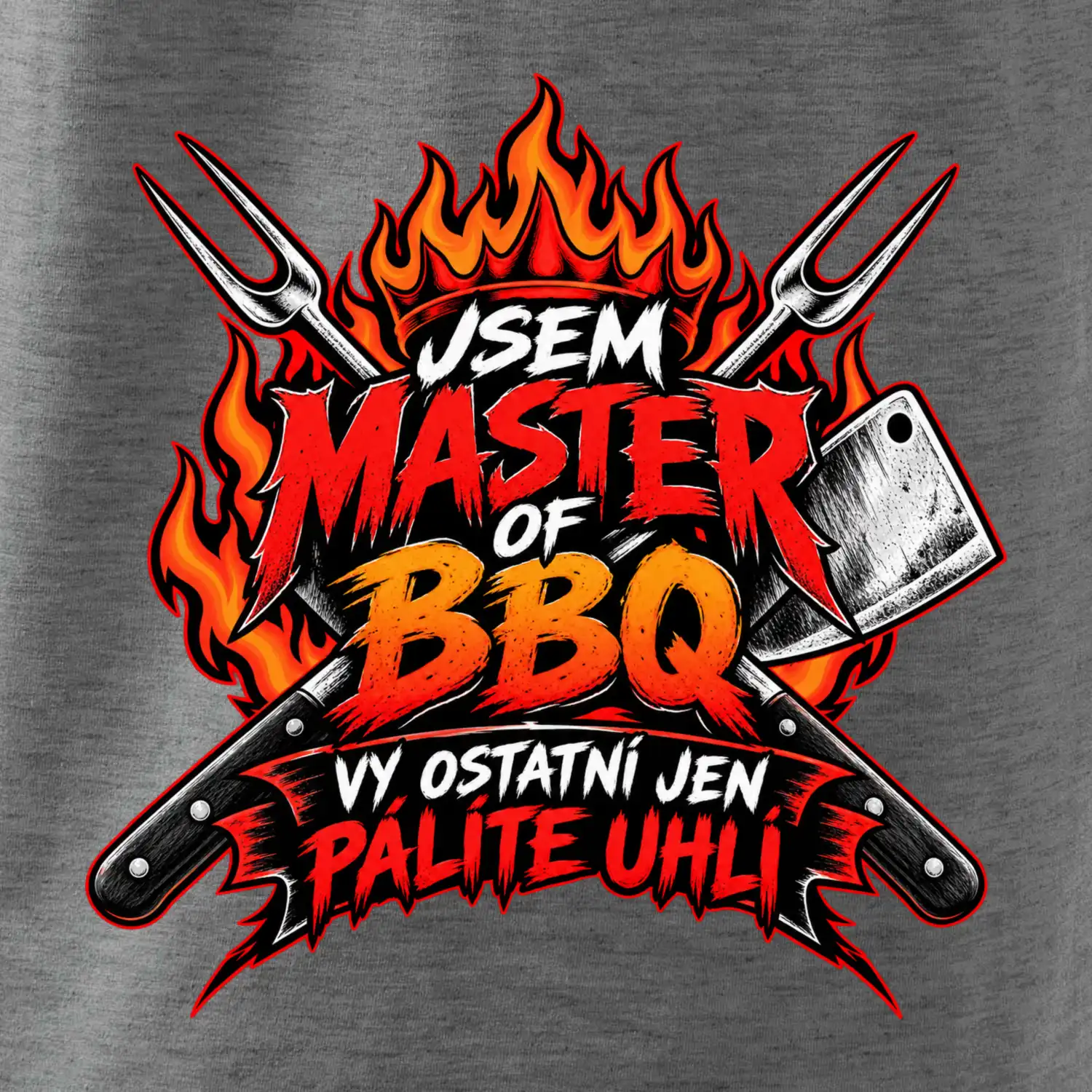 Master of bbq ostatní jen pálí uhlí