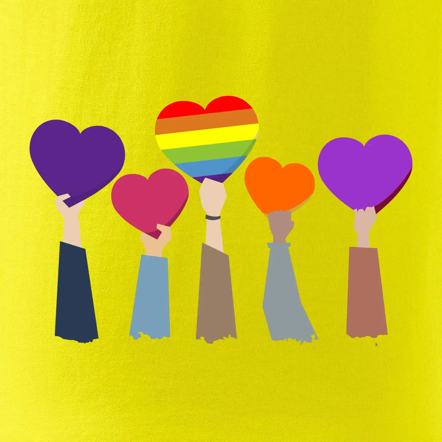 LGBT ruce srdce