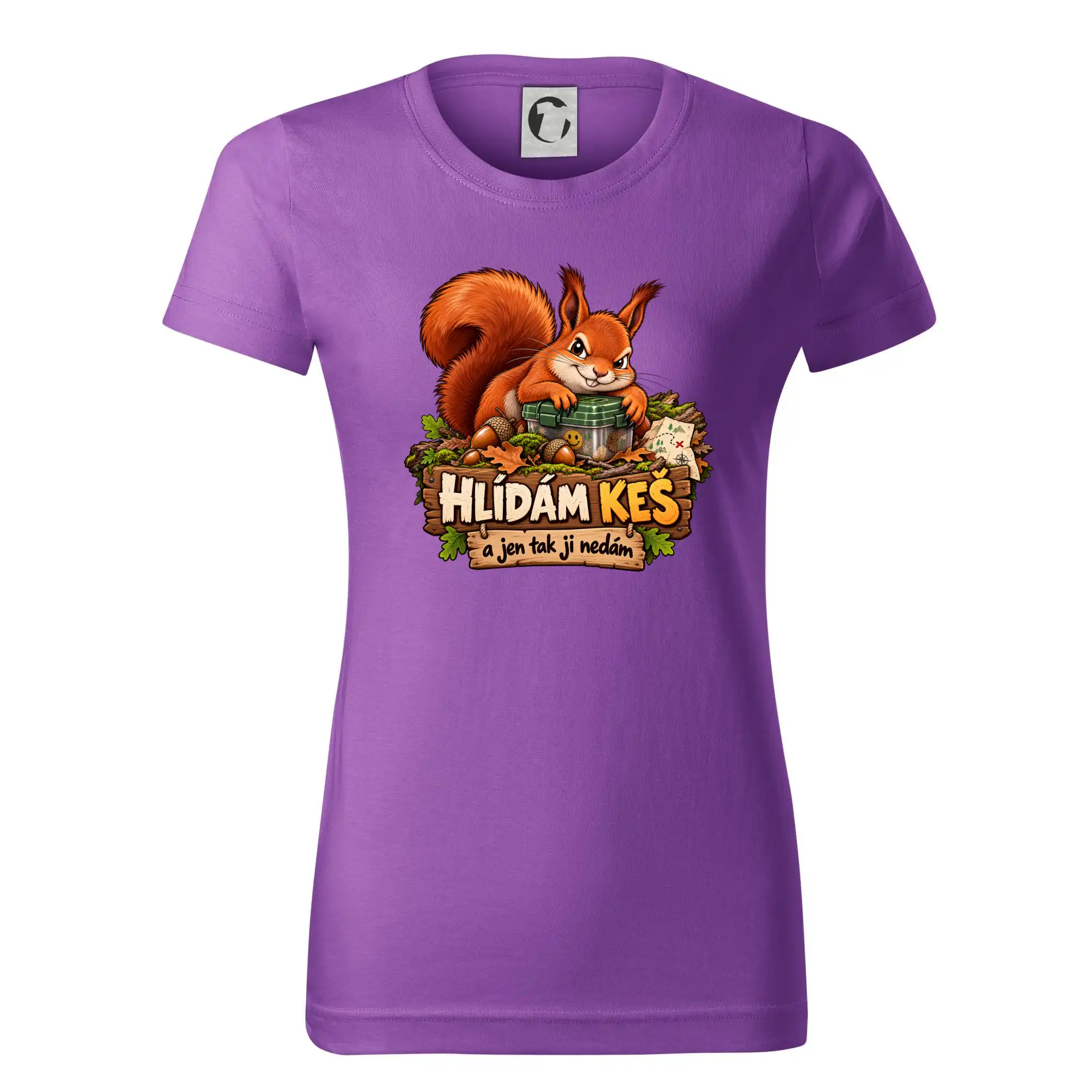 Hlídám keš veverka s pokladem
