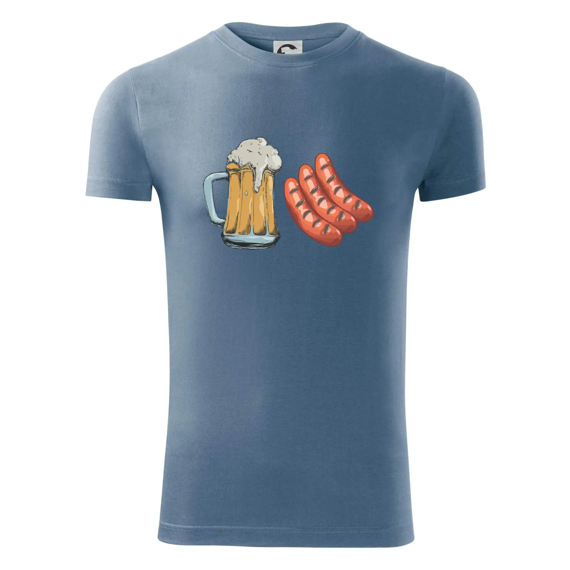 Pivo a klobása