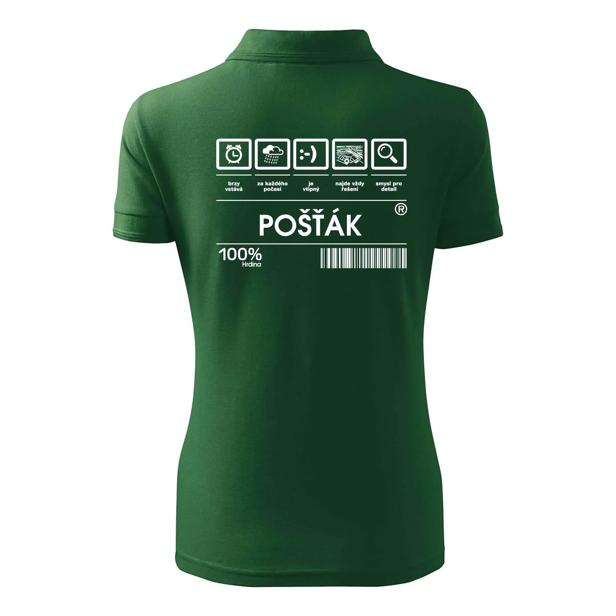 Čárový kód pošťák