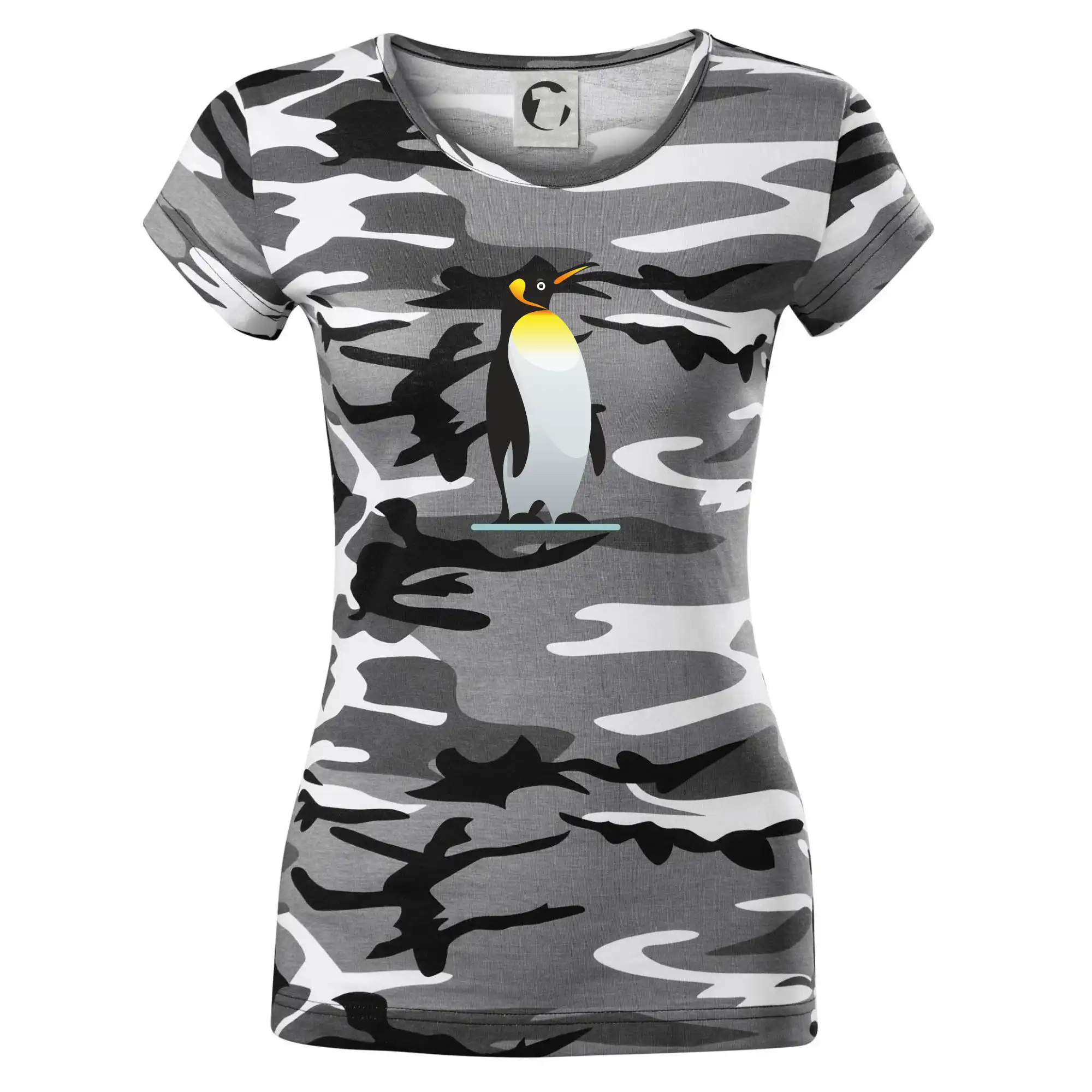 Tučňák se žlutou nákrčenkou