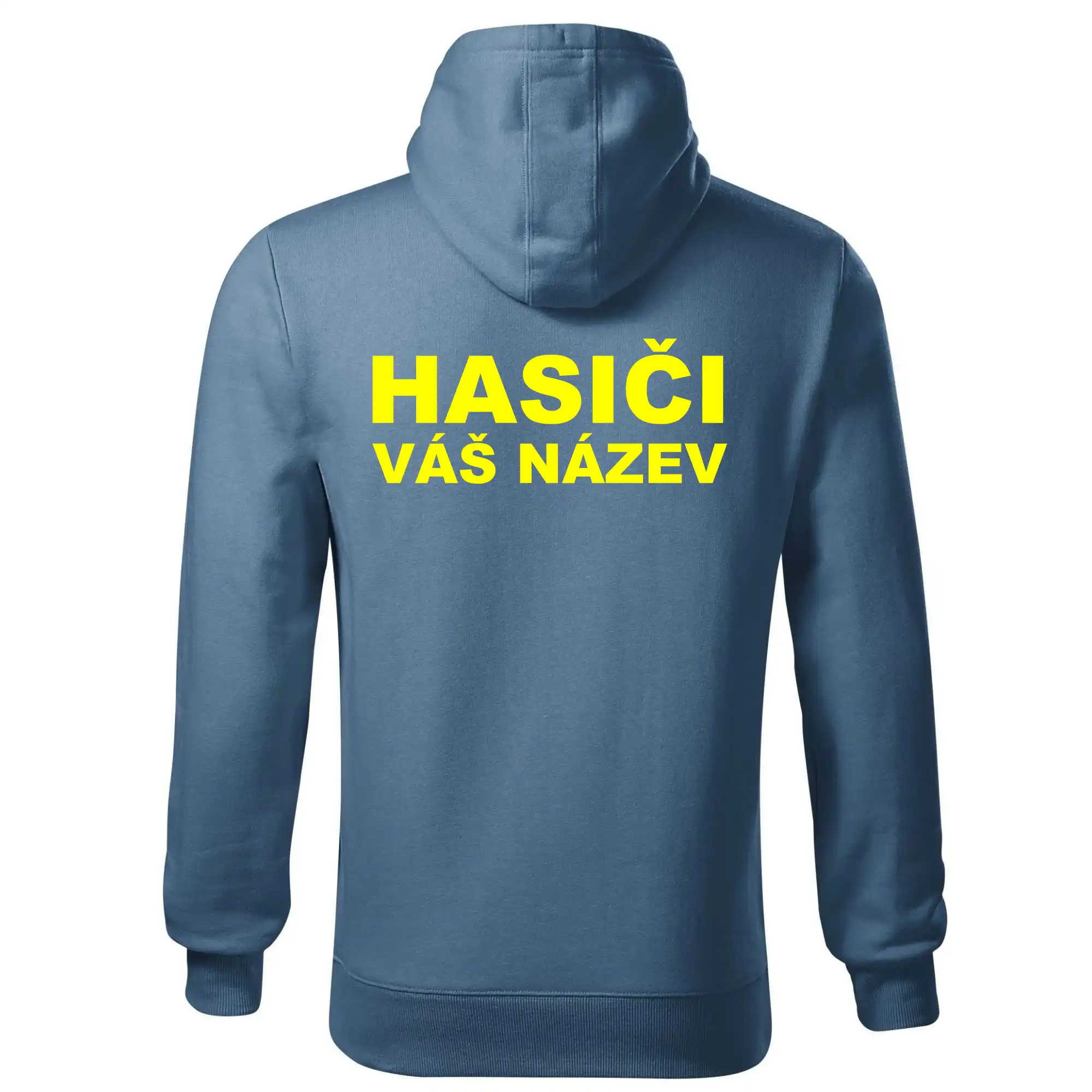 Hasiči - žlutý nápis - váš název sboru