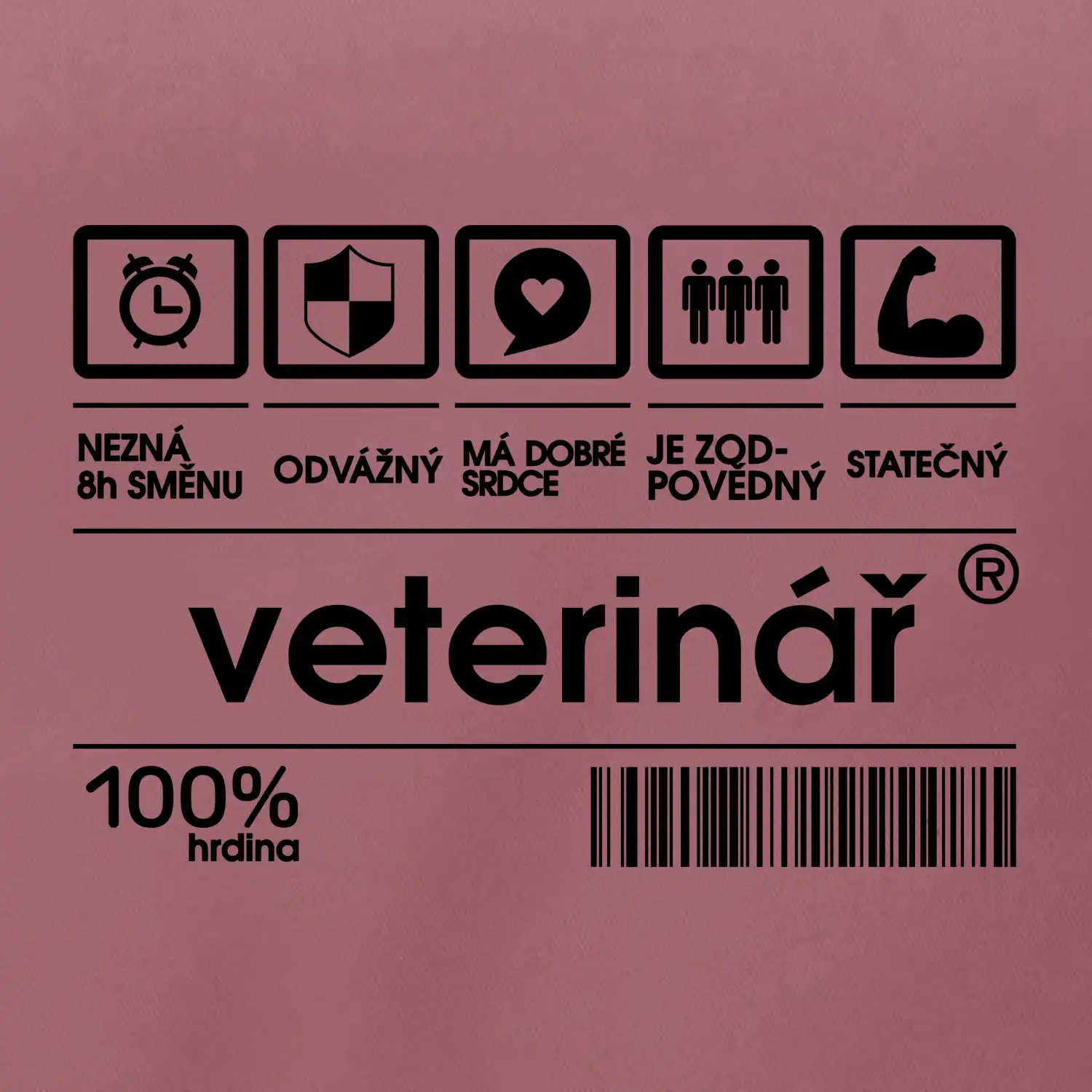 Čárový kód - Veterinář