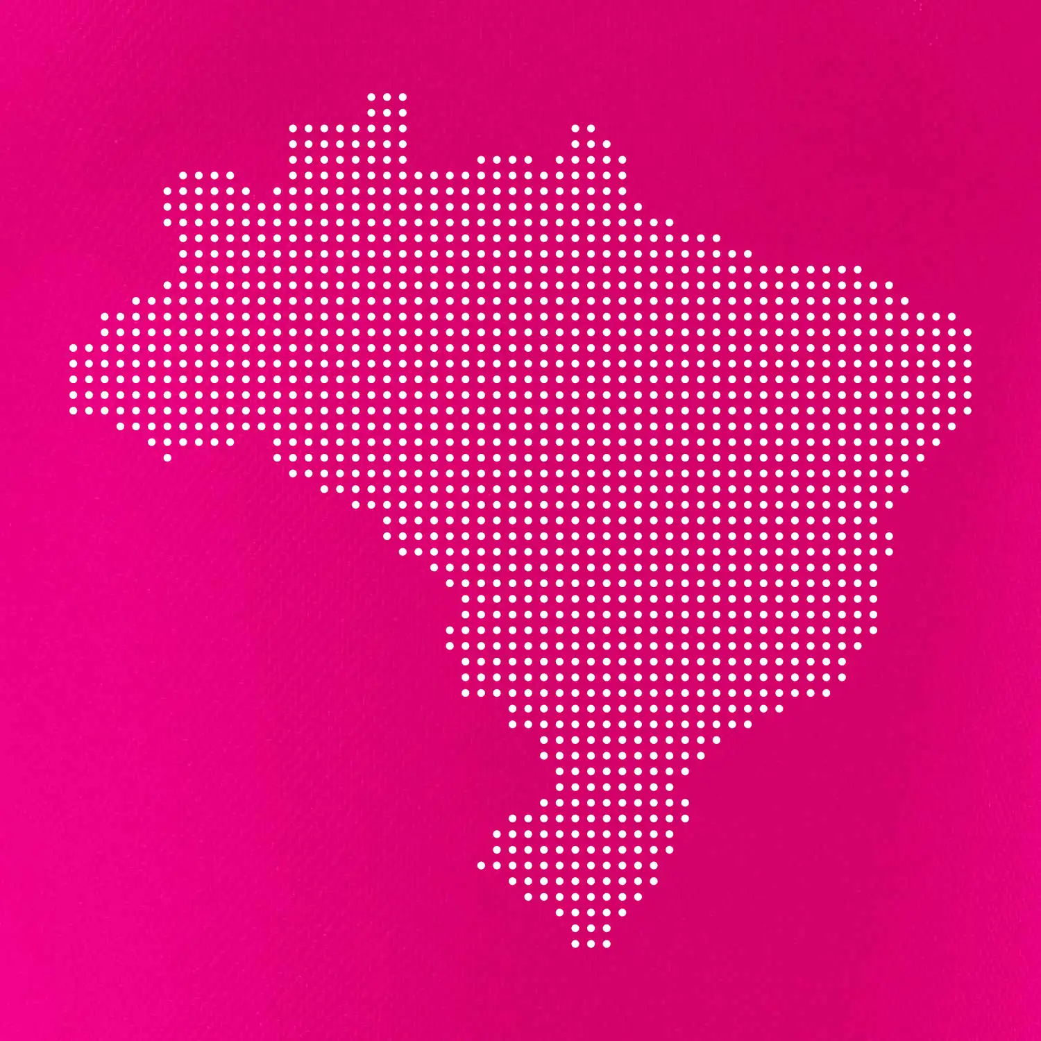 Mapa Brazílie body