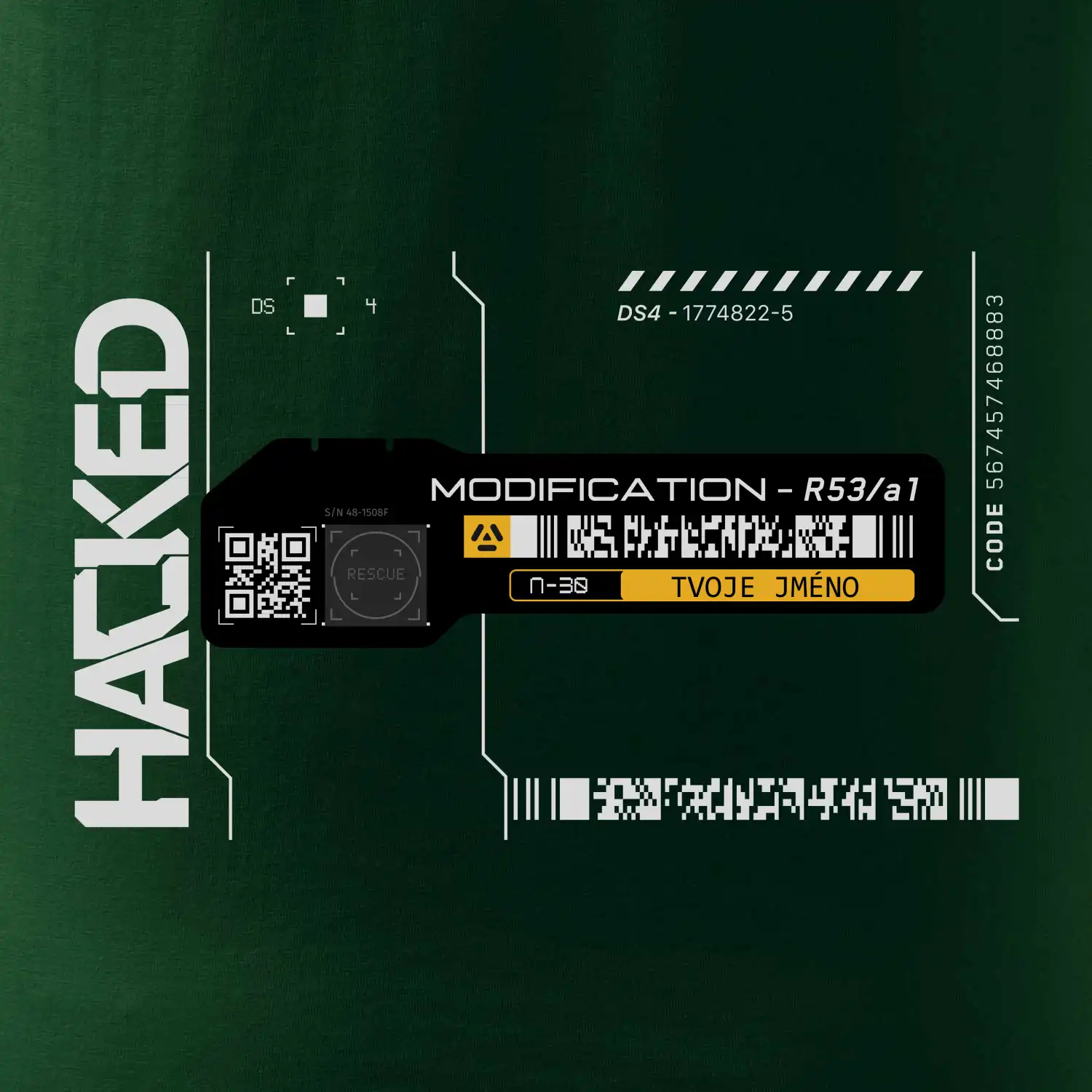 Tvoje jméno - label scifi