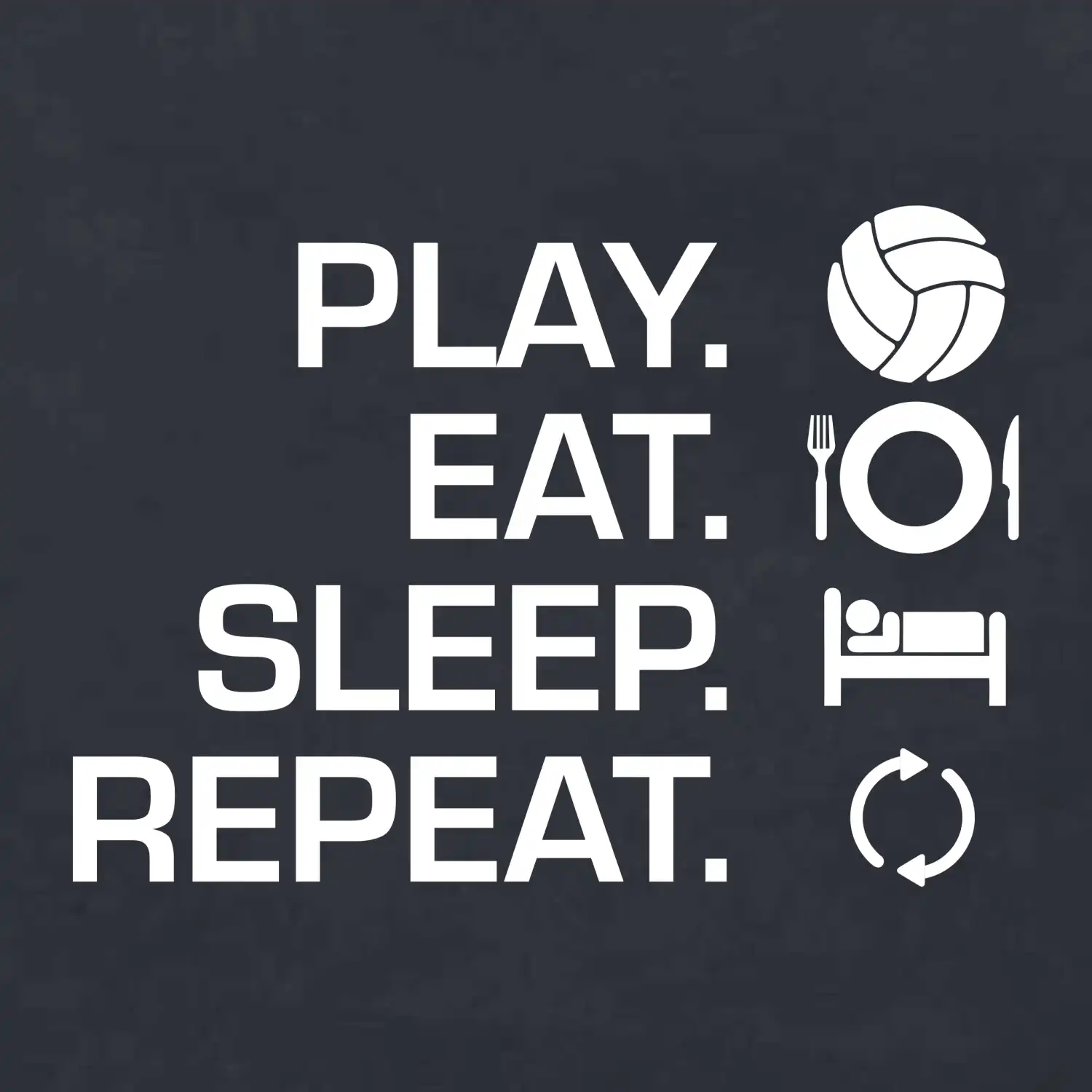 Play Eat Sleep Repeat volejbal