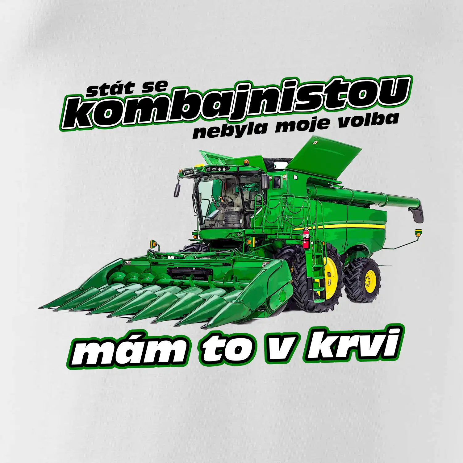 Stát se kombajnistou nebyla moje volba