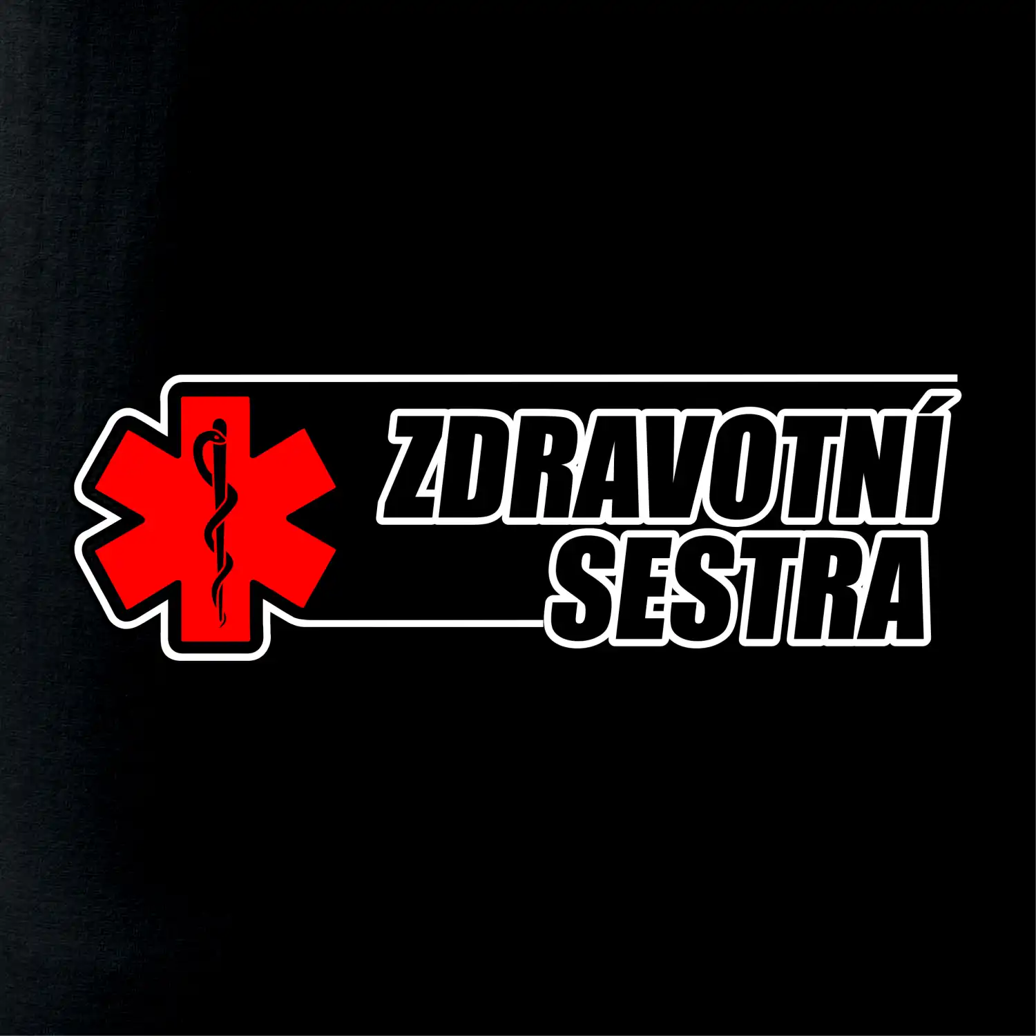 Zdravotní sestra - kříž