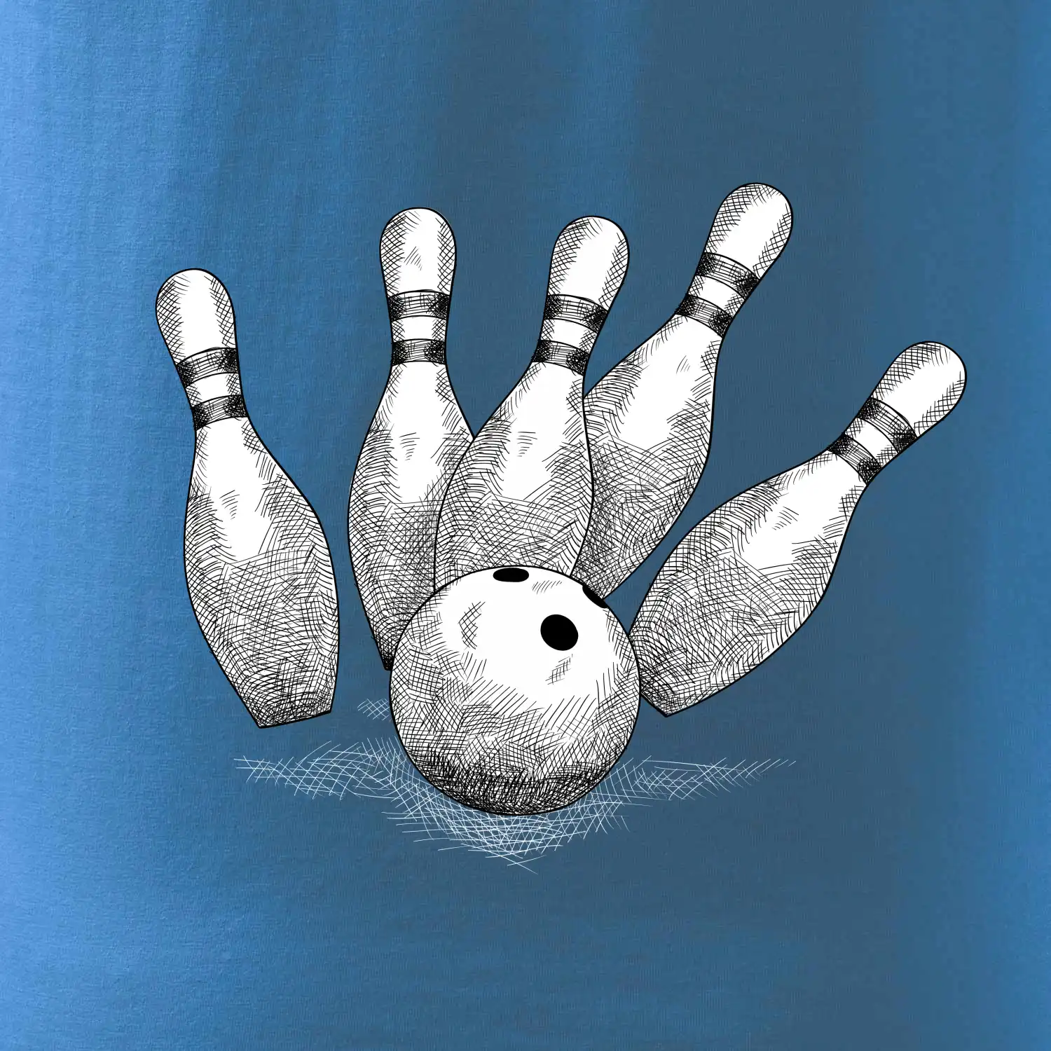 Bowling kresba