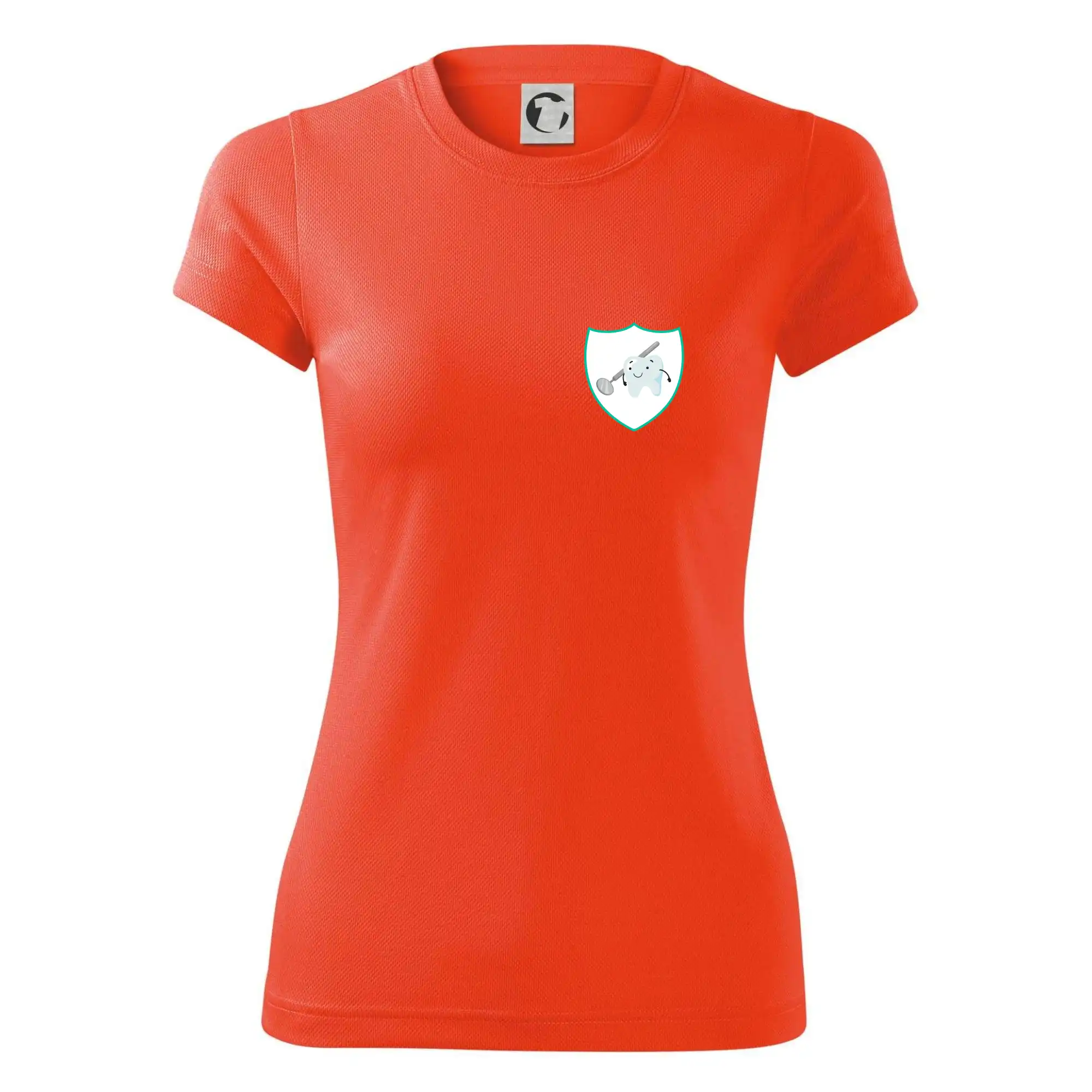 Zoubek na prsu - zrcátko