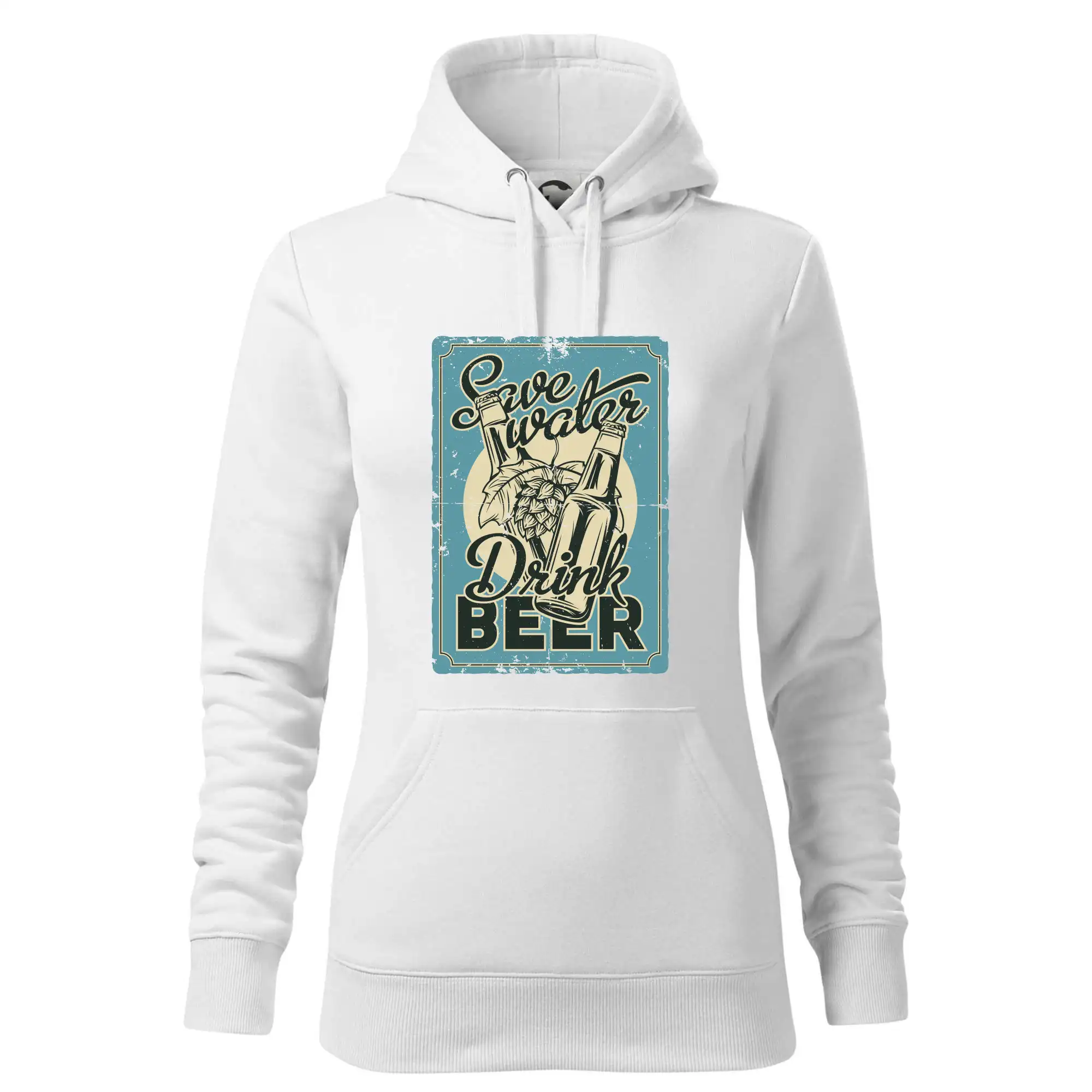 Save water drink beer poster