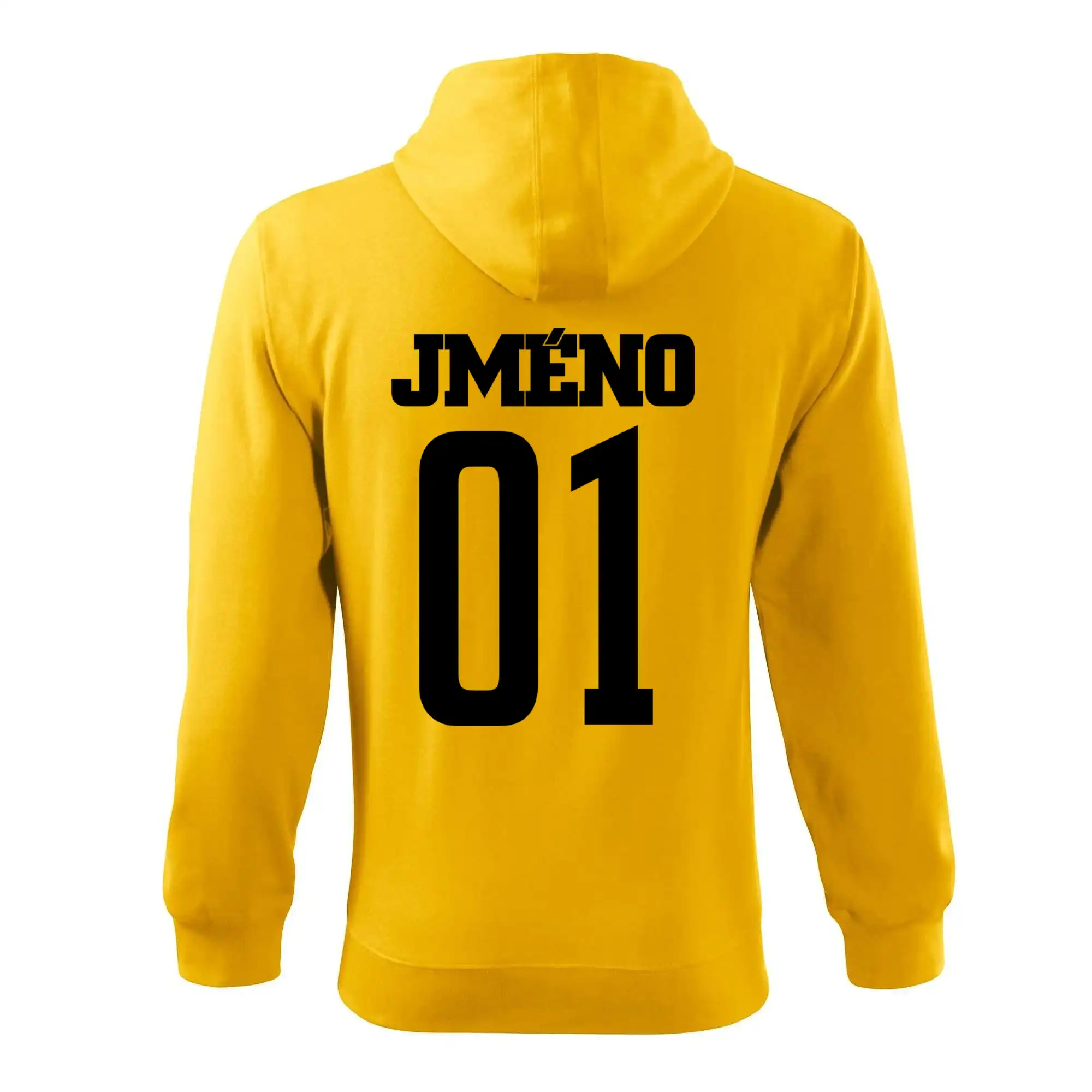 Fotbalový dres - vlastní jméno a číslo