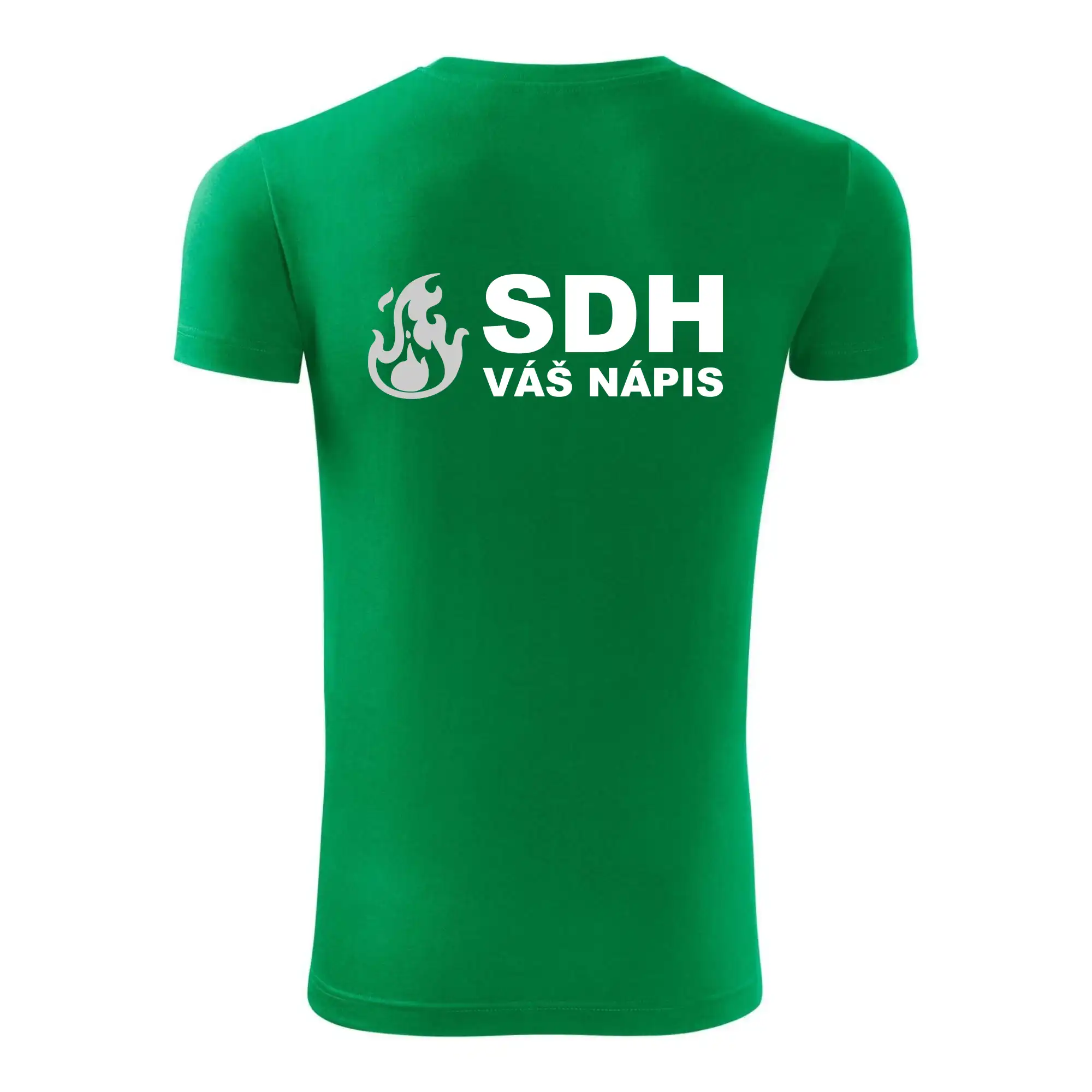 SDH REFLEXNÍ nápis (oheň, firesport, název sboru - vlastní nápis)