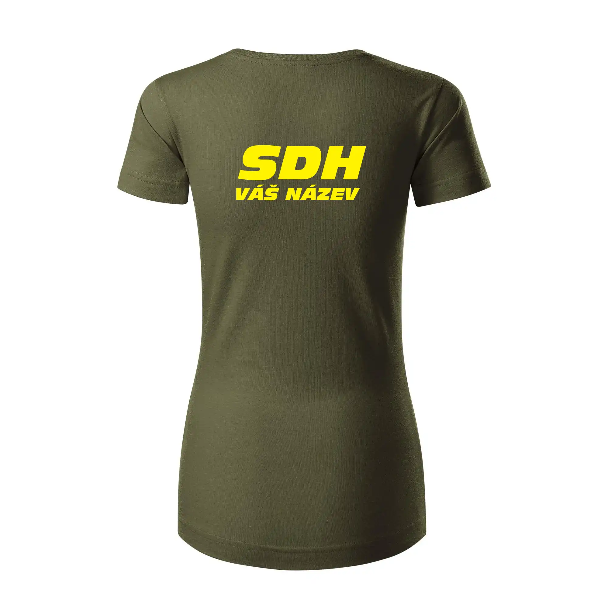 Hasičský sport SDH + váš název ŽLUTÁ