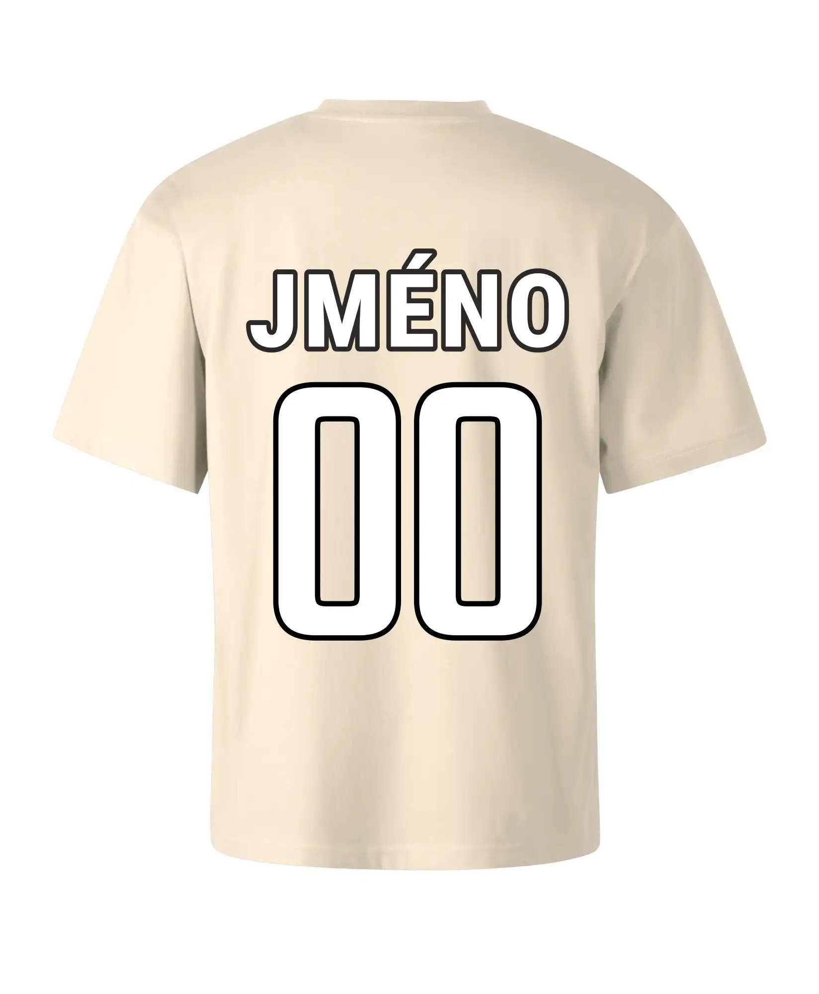 Fotbalový dres - vlastní jméno a číslo