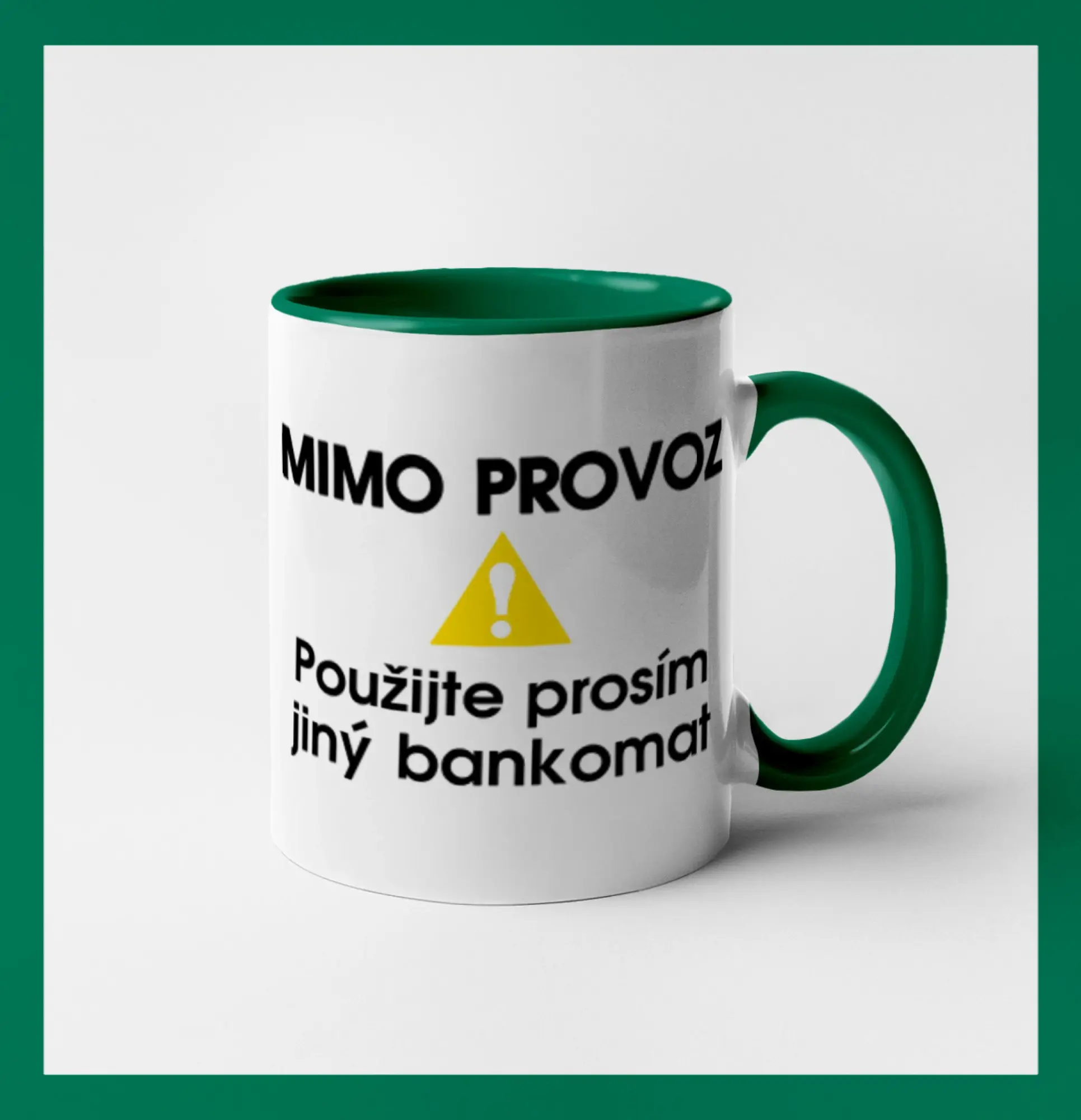 Mimo provoz - použijte jiný bankomat