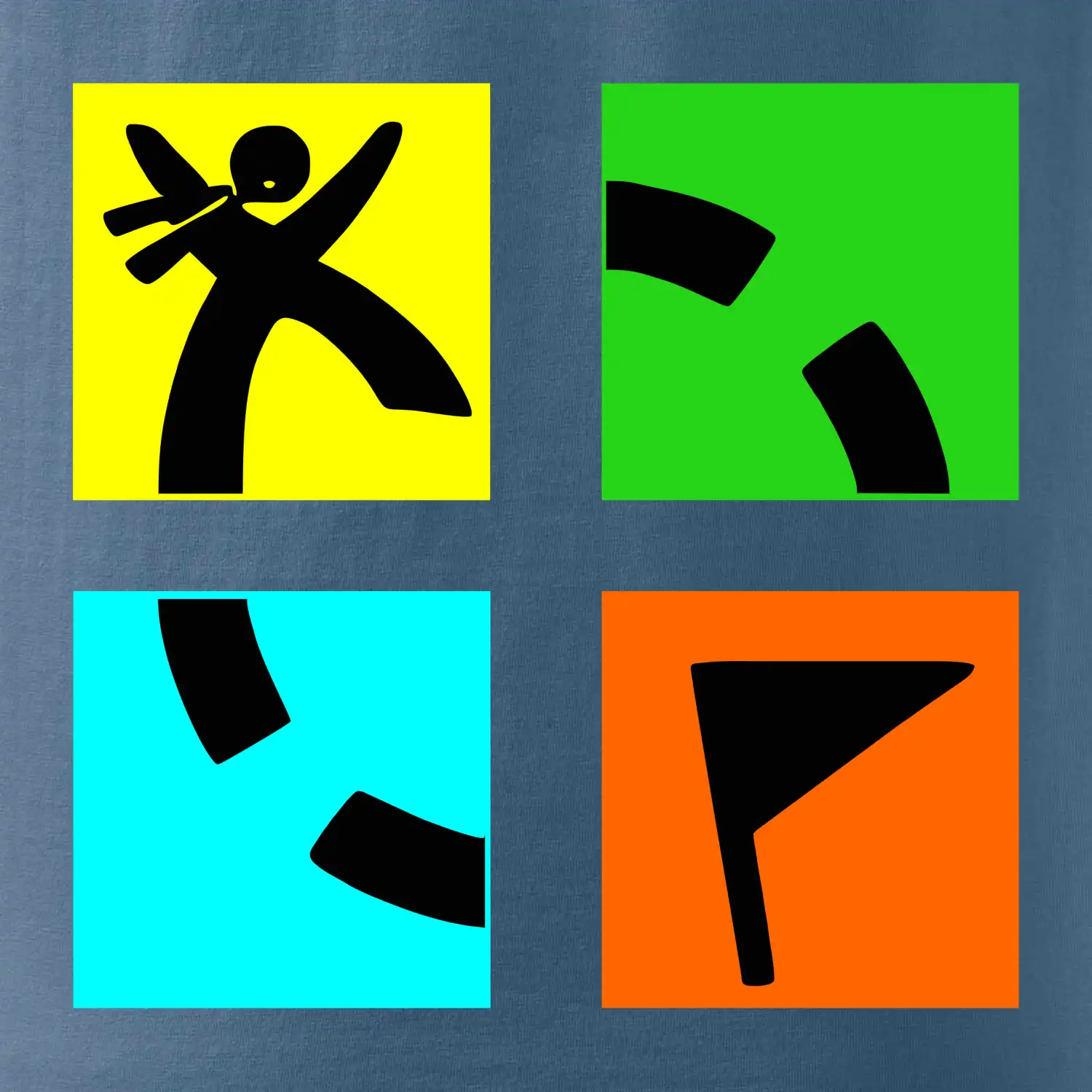 Geocaching logo barevné