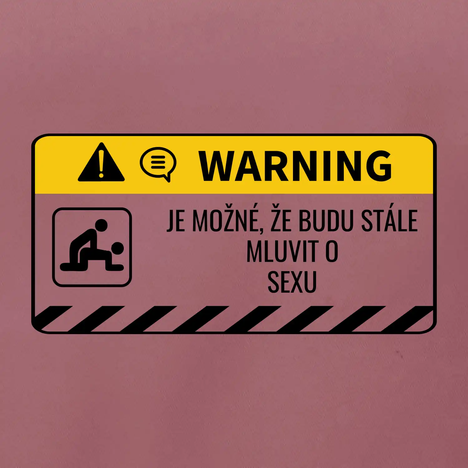 Warning mluvení - sex