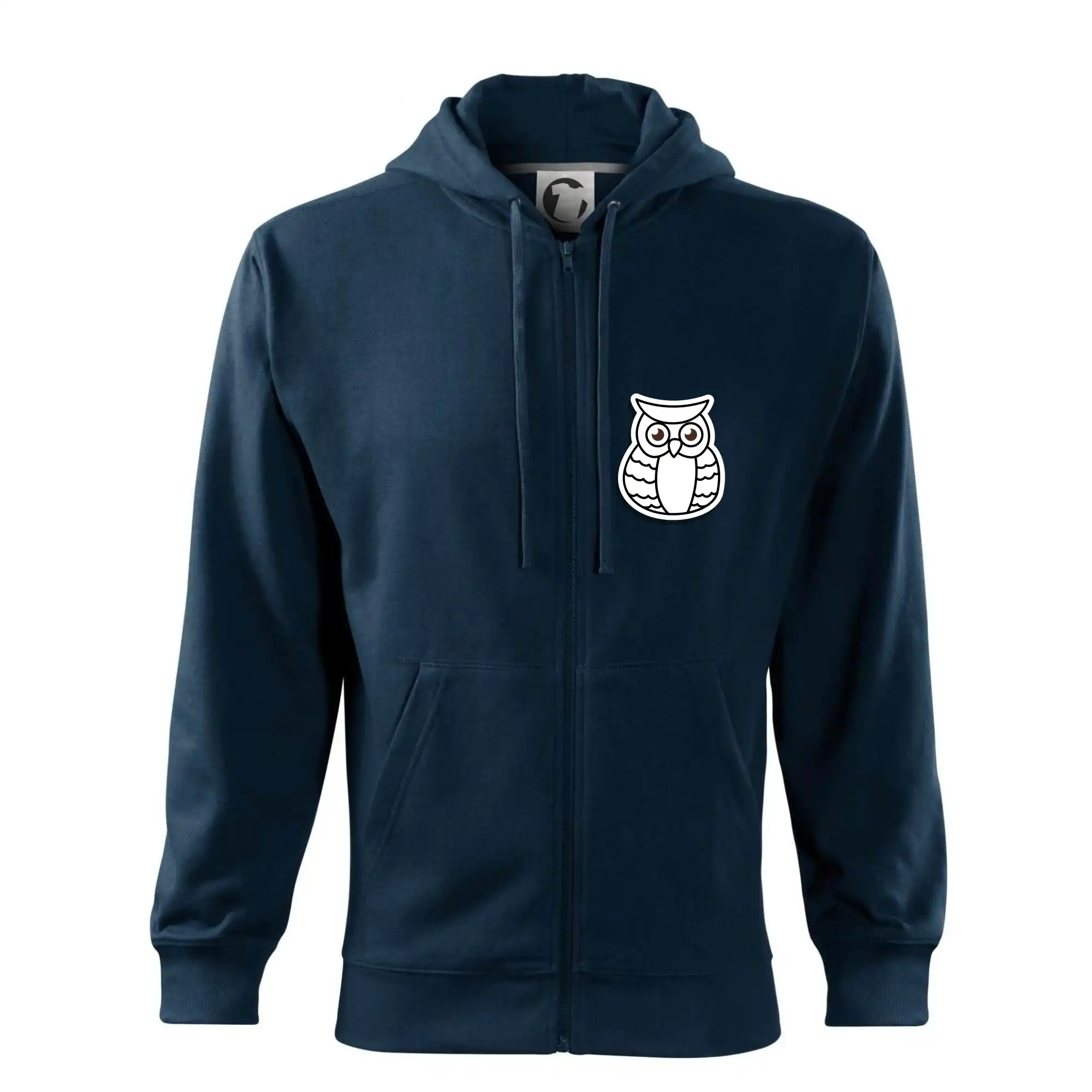 Sova kreslená na prsu