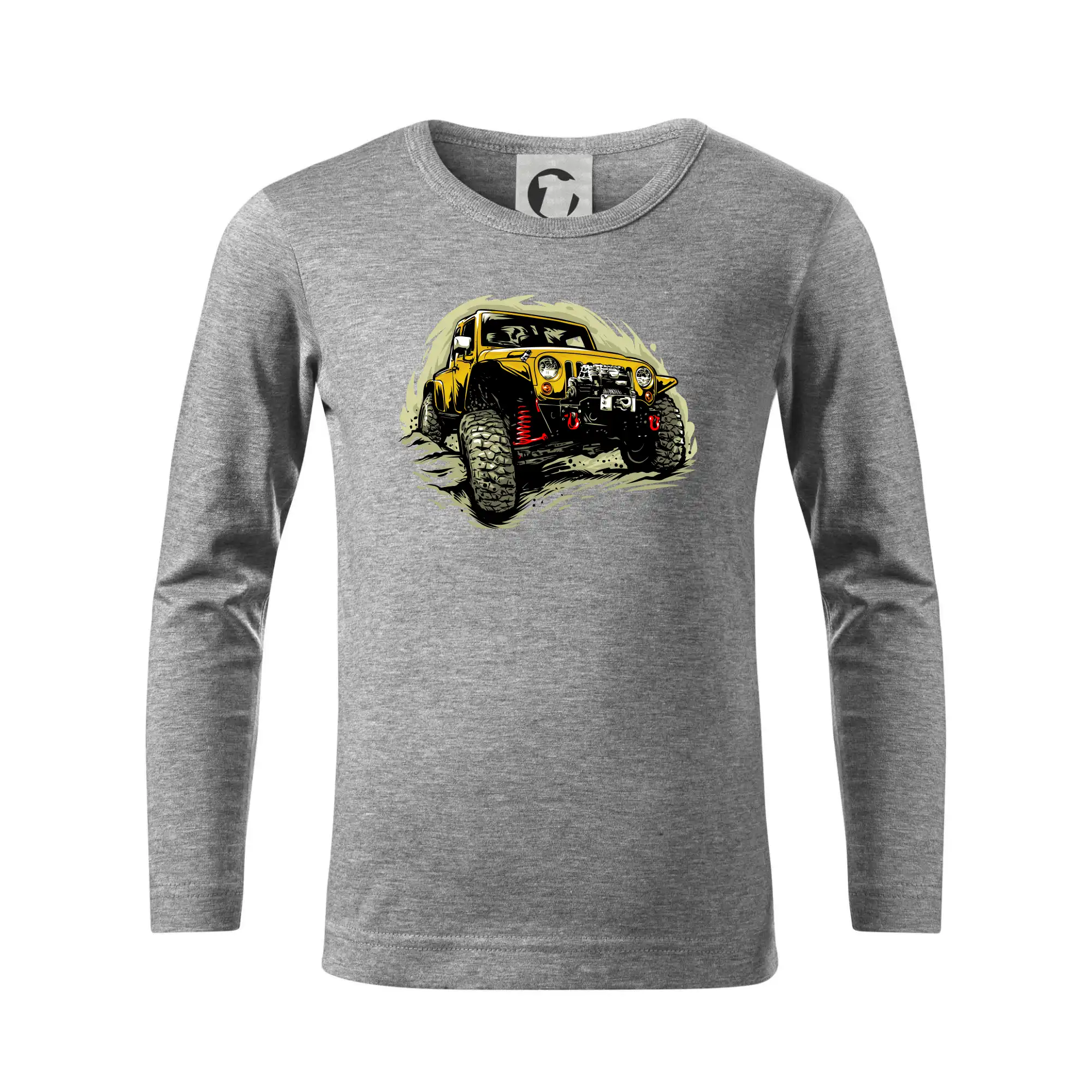 Žlutý offroad s navijákem