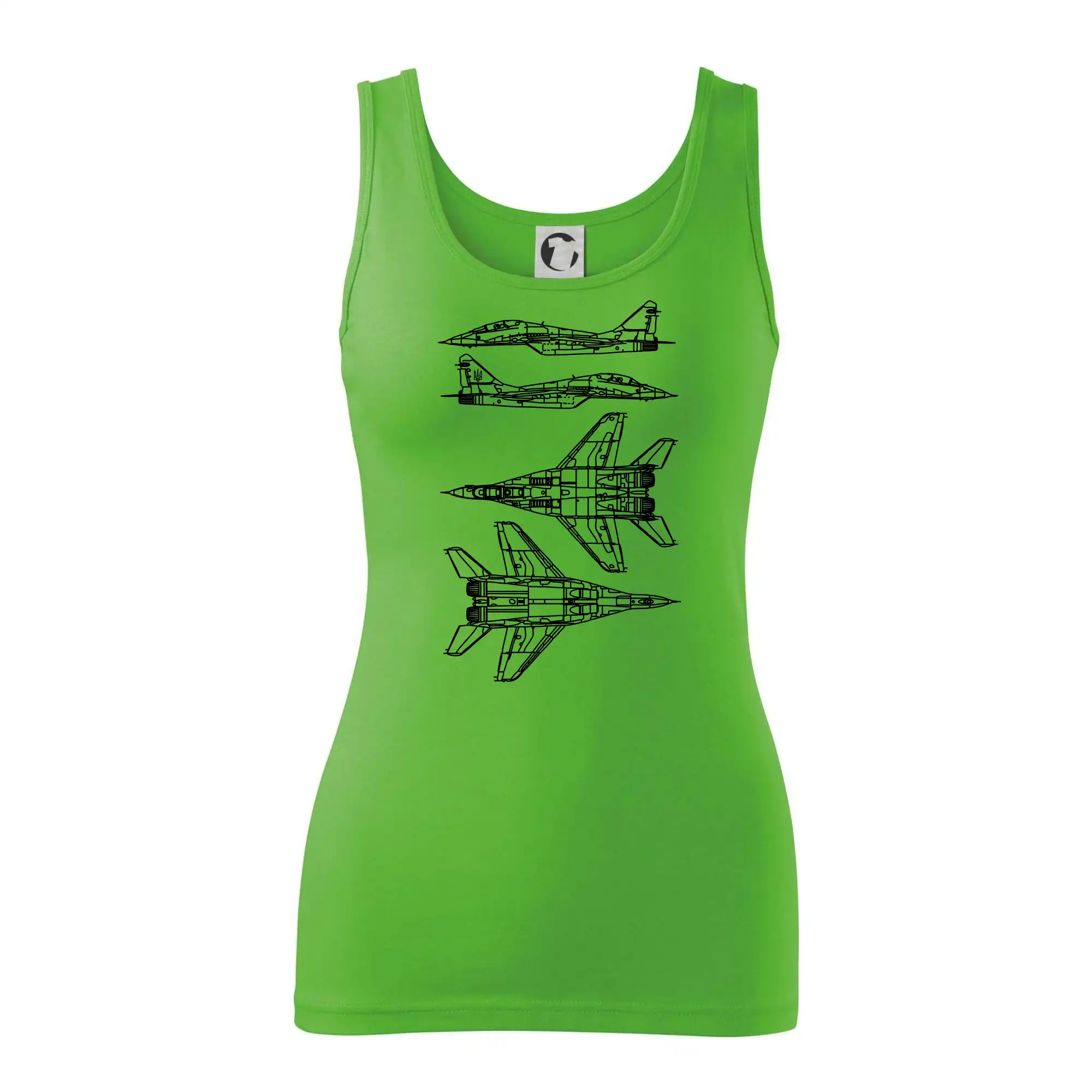 Mig 29 Fulcrum - obrys