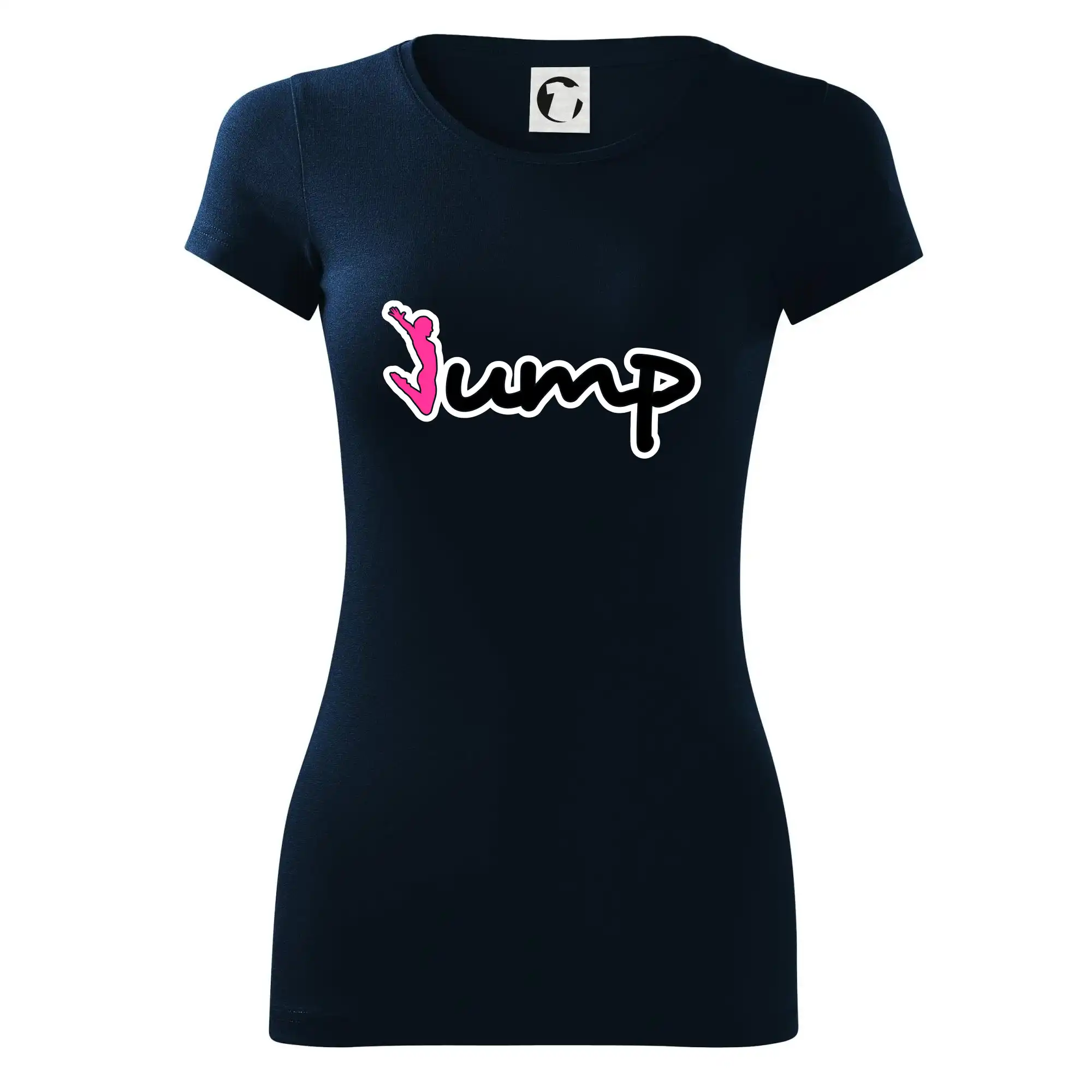 Jump - nápis a panáček